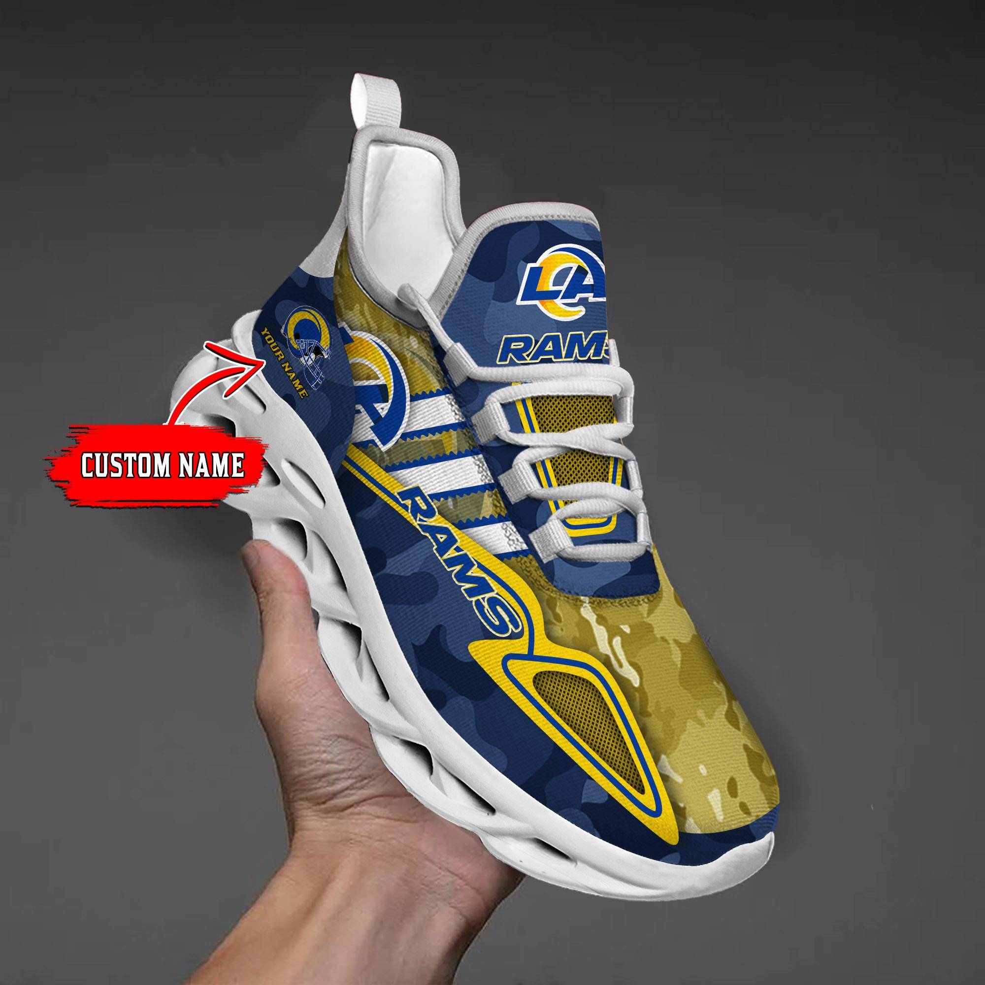 nordmerch los angeles rams max soul shoes sneakers for men and women loluy