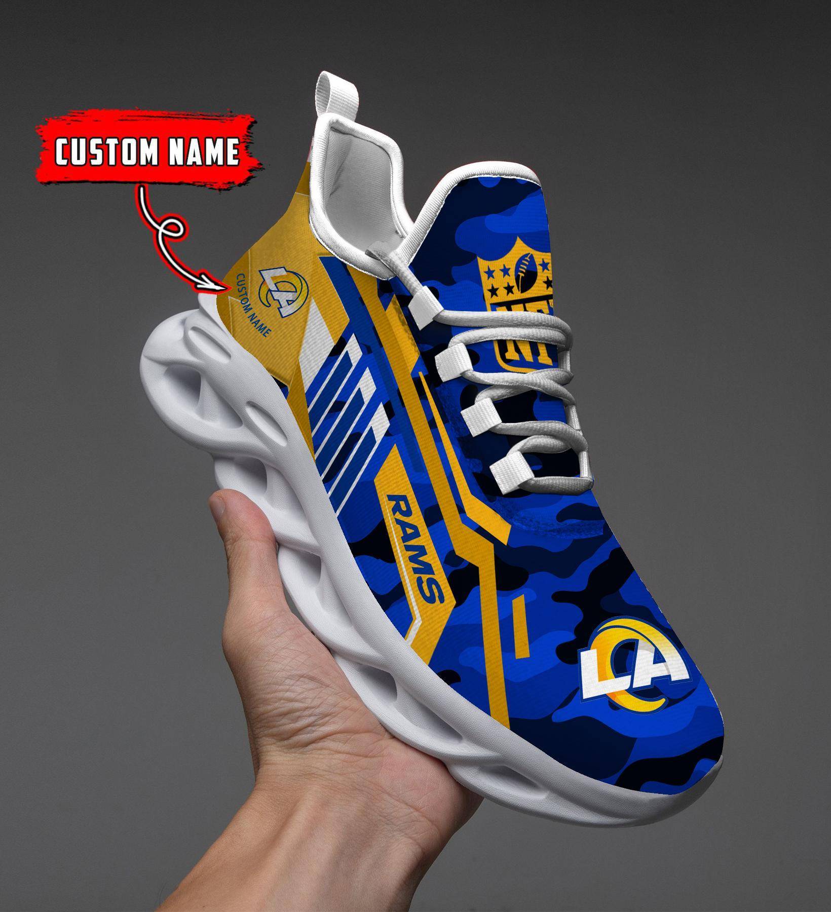 nordmerch los angeles rams max soul shoes sneakers for men and women toxxk