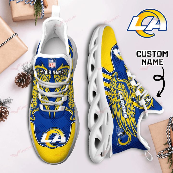 nordmerch los angeles rams nfl max soul shoes sneakers for men and women jzkt1