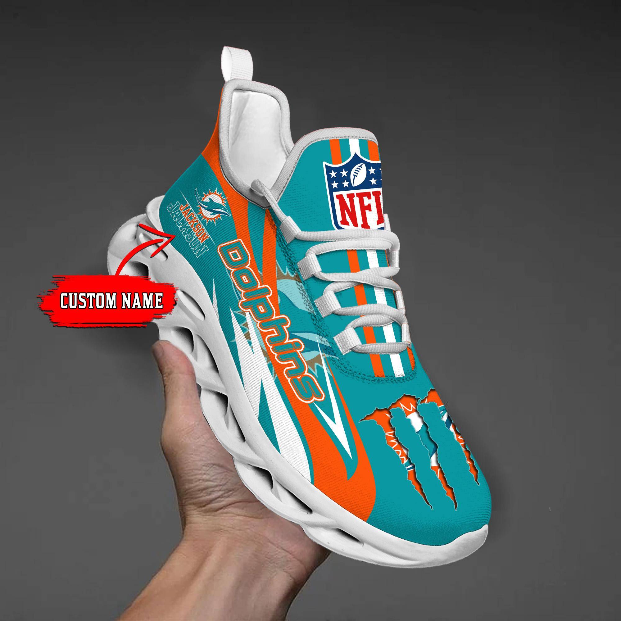 nordmerch miami dolphins max soul shoes sneakers for men and women rtl9o