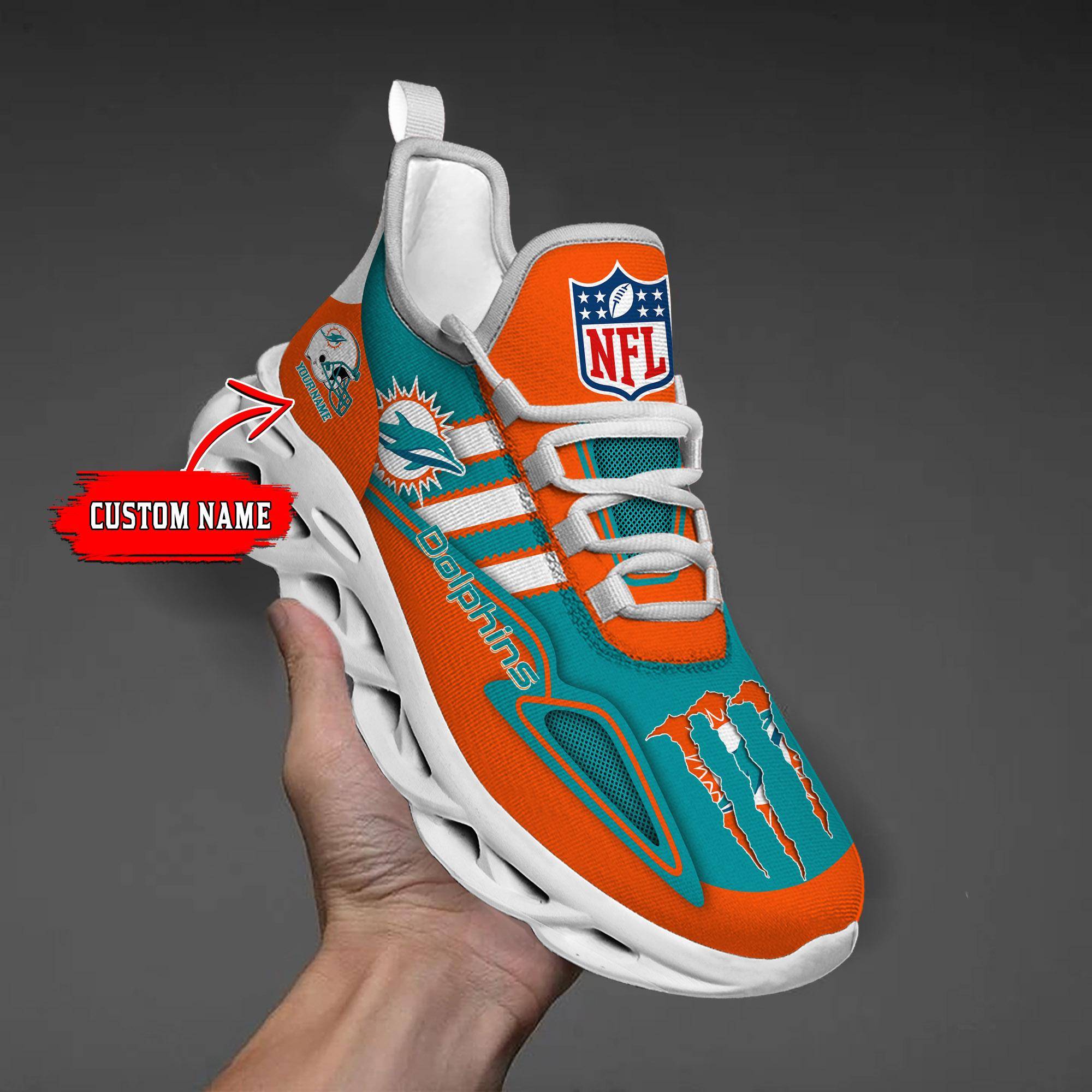 nordmerch miami dolphins max soul shoes sneakers for men and women uvzhi