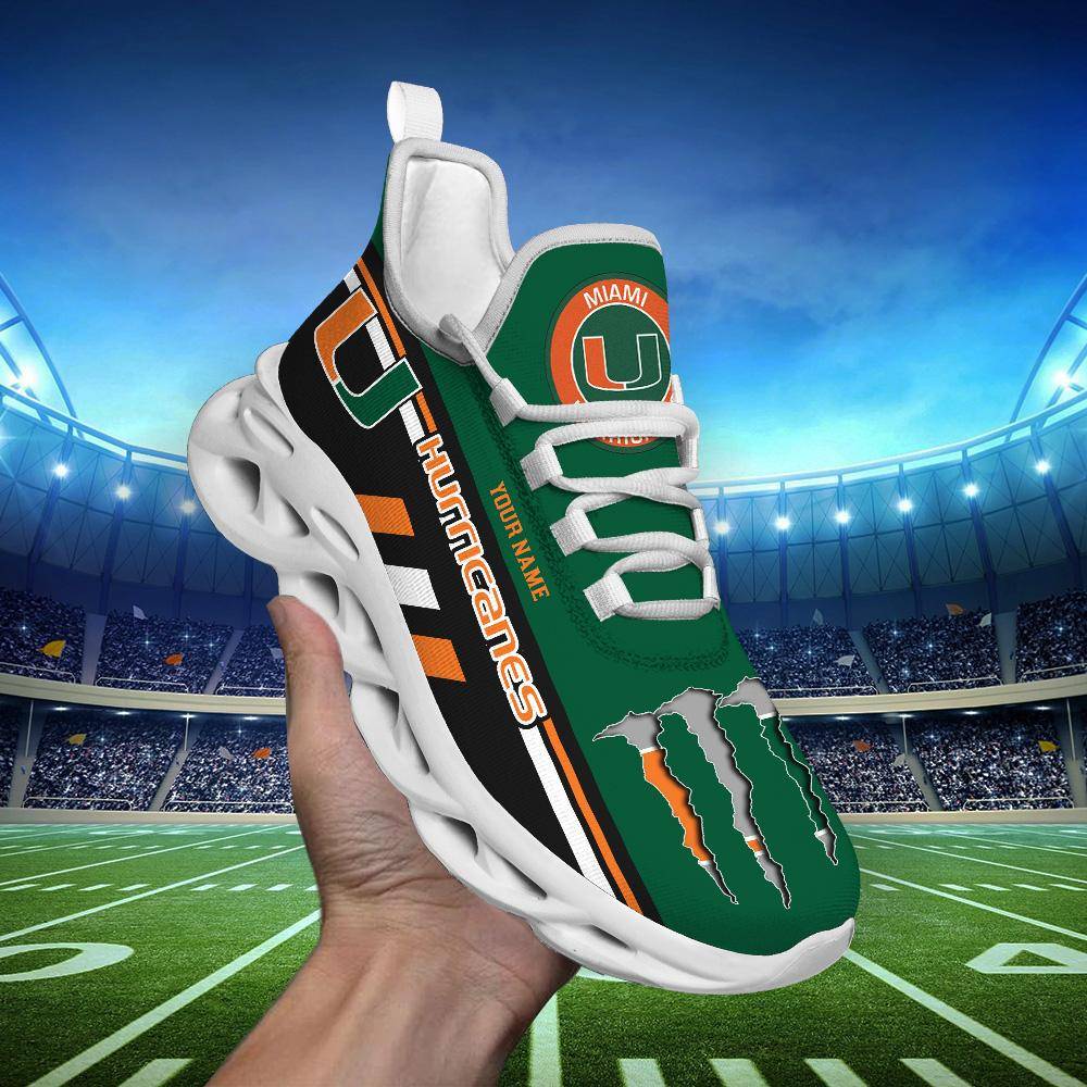 nordmerch miami hurricanes max soul shoes sneakers for men and women nnc9t