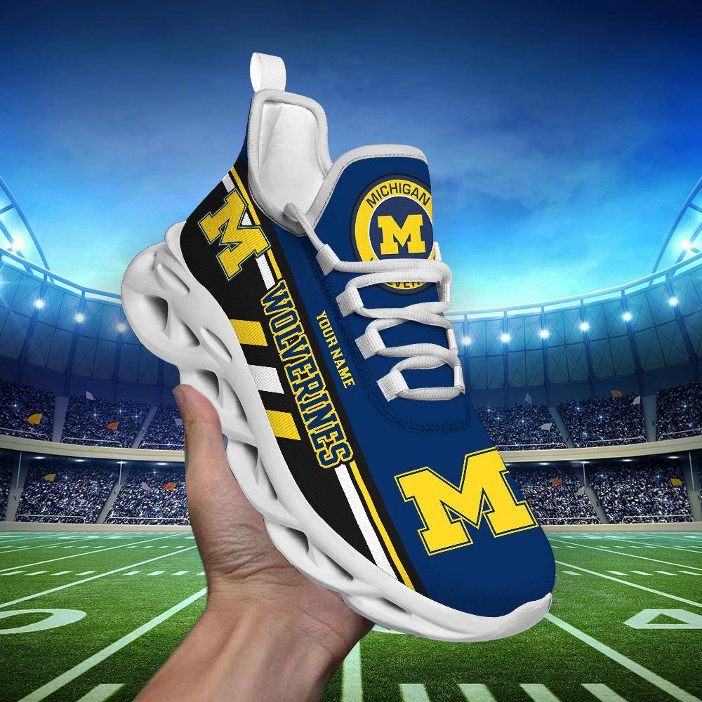 nordmerch michigan wolverines max soul shoes sneakers for men and women e18g4