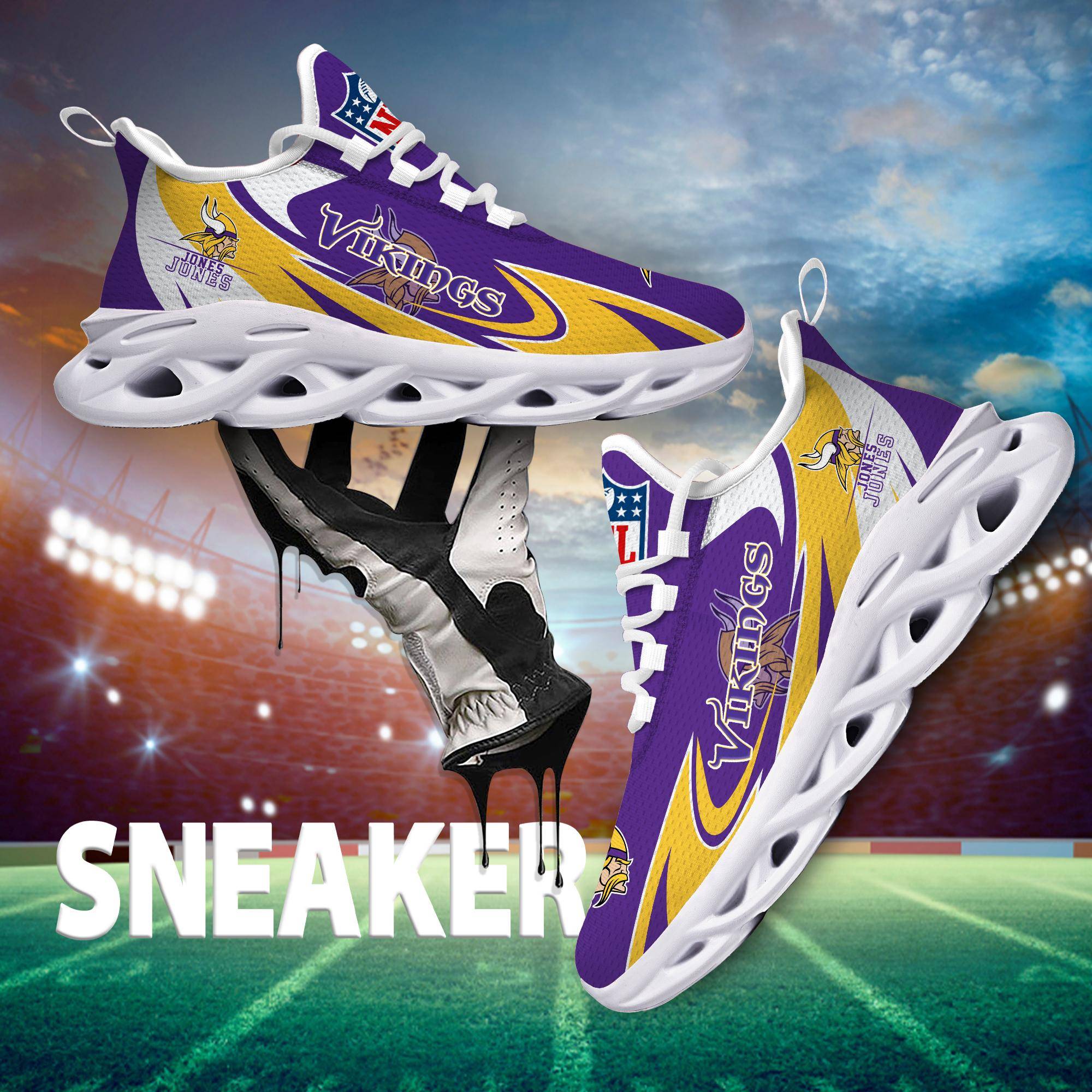 nordmerch minnesota vikings max soul shoes sneakers for men and women aqbie