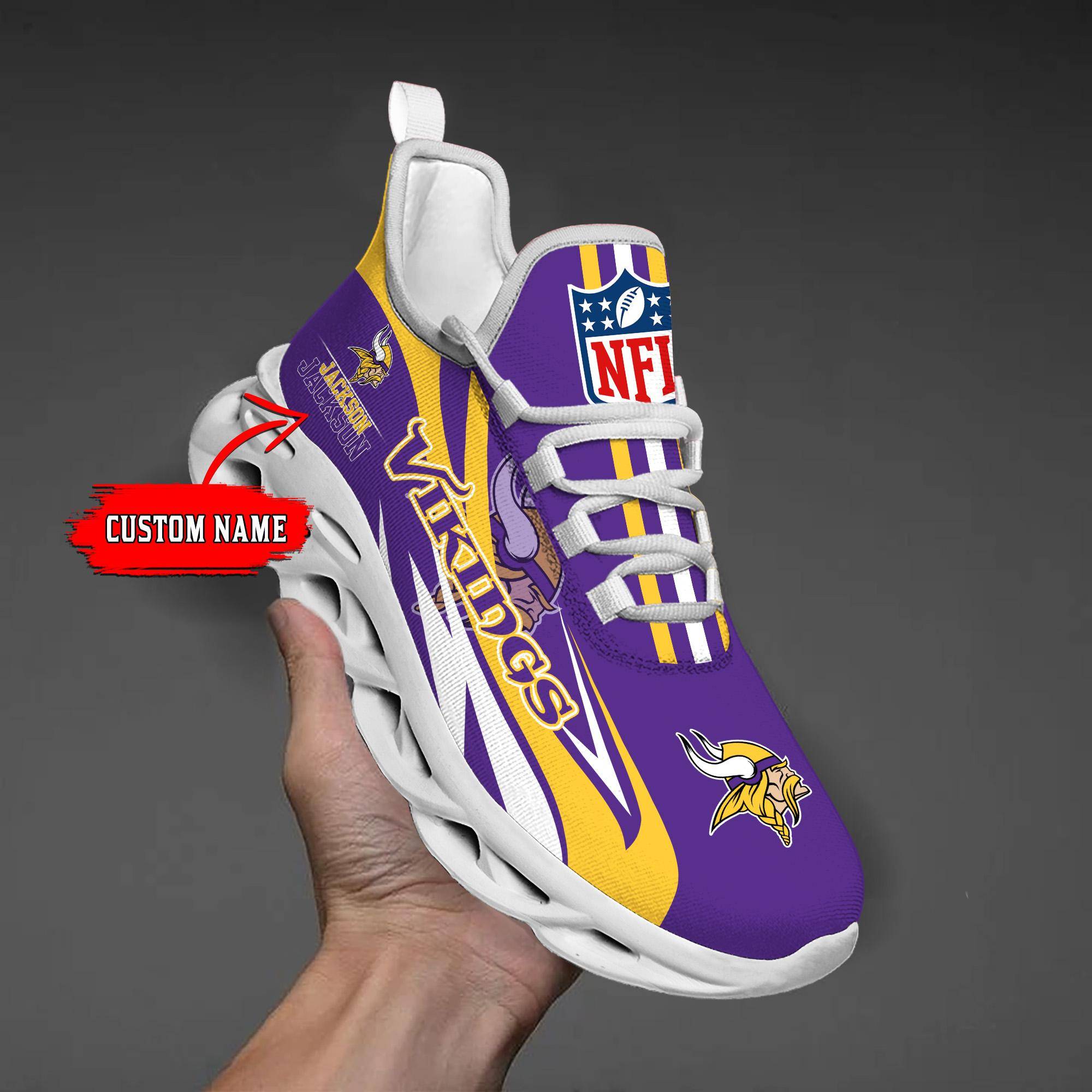 nordmerch minnesota vikings max soul shoes sneakers for men and women nxr67