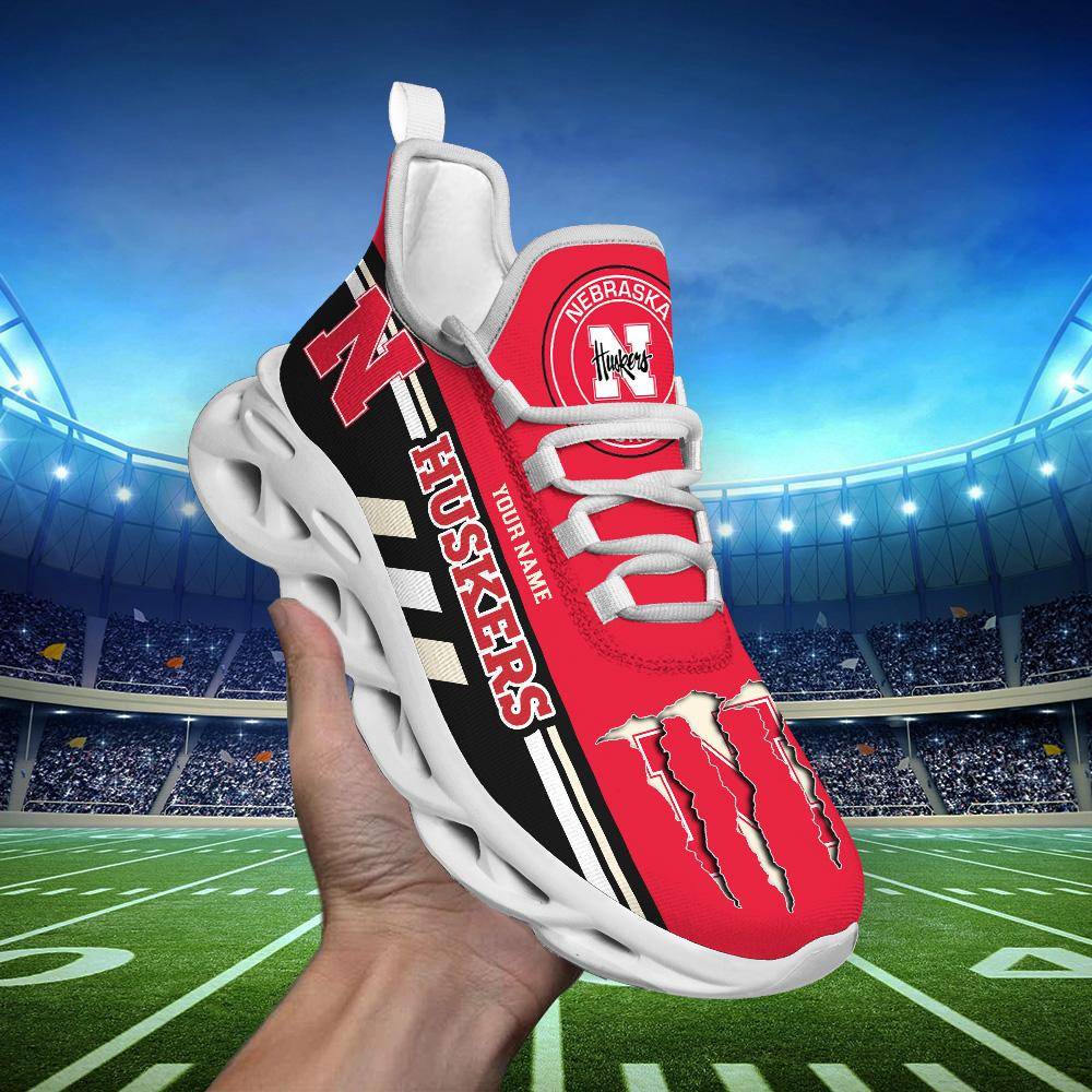 nordmerch nebraska cornhuskers max soul shoes sneakers for men and women db2ys