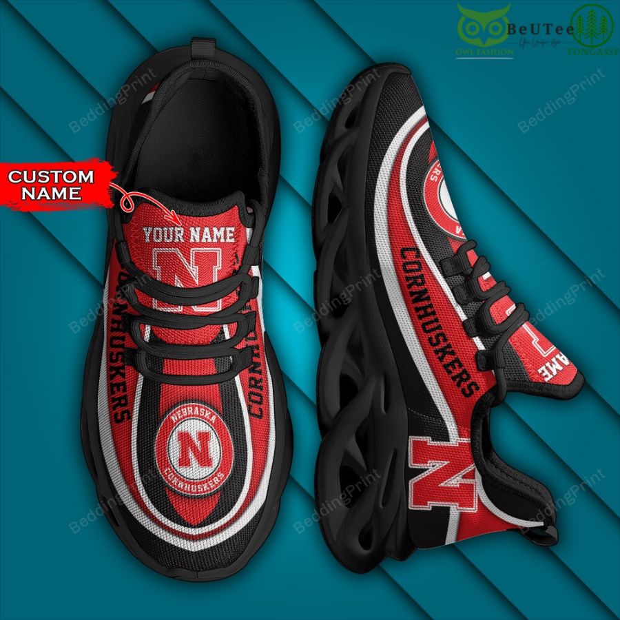 nordmerch nebraska cornhuskers max soul shoes sneakers for men and women kagbr