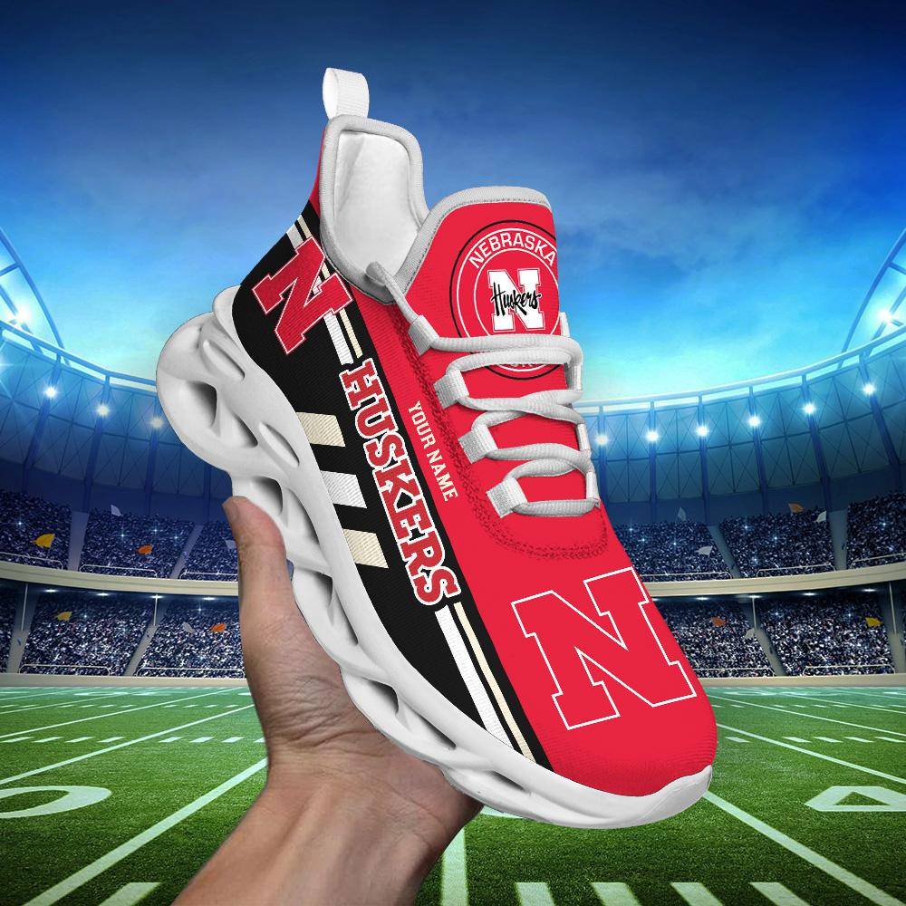 nordmerch nebraska cornhuskers max soul shoes sneakers for men and women xc87s