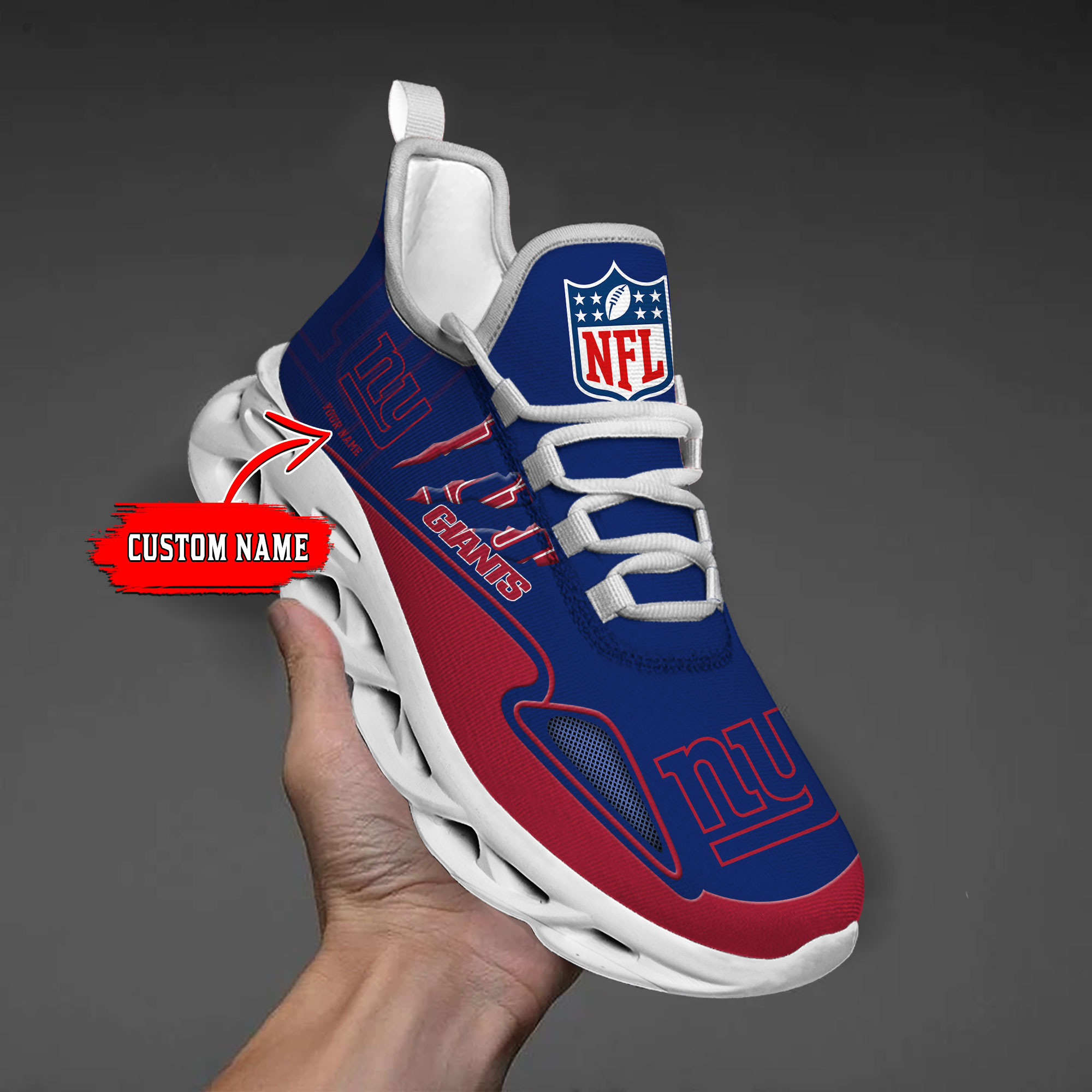 nordmerch new york giants max soul shoes sneakers for men and women hihln