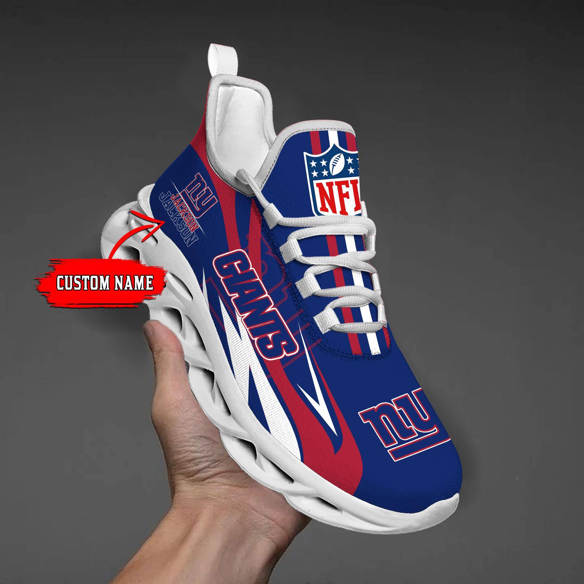 nordmerch new york giants max soul shoes sneakers for men and women upg8o