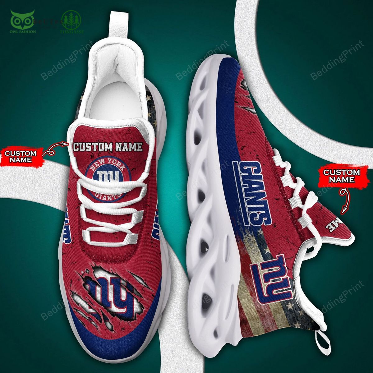 nordmerch new york giants max soul shoes sneakers for men and women yu2ka