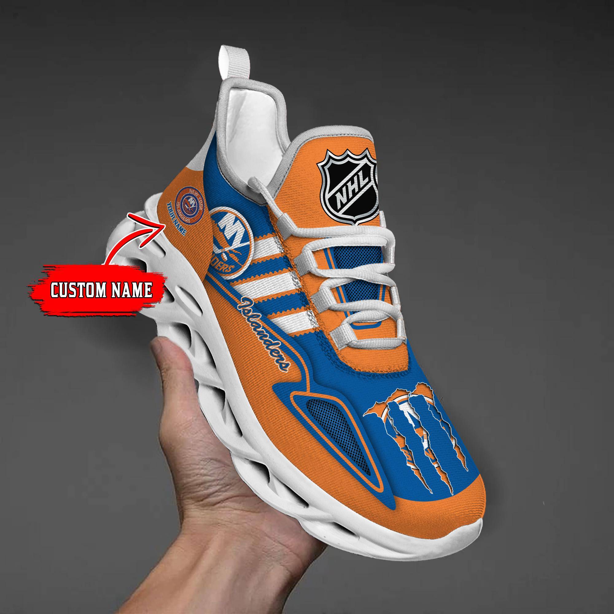 nordmerch new york islanders max soul shoes sneakers for men and women mjpgc