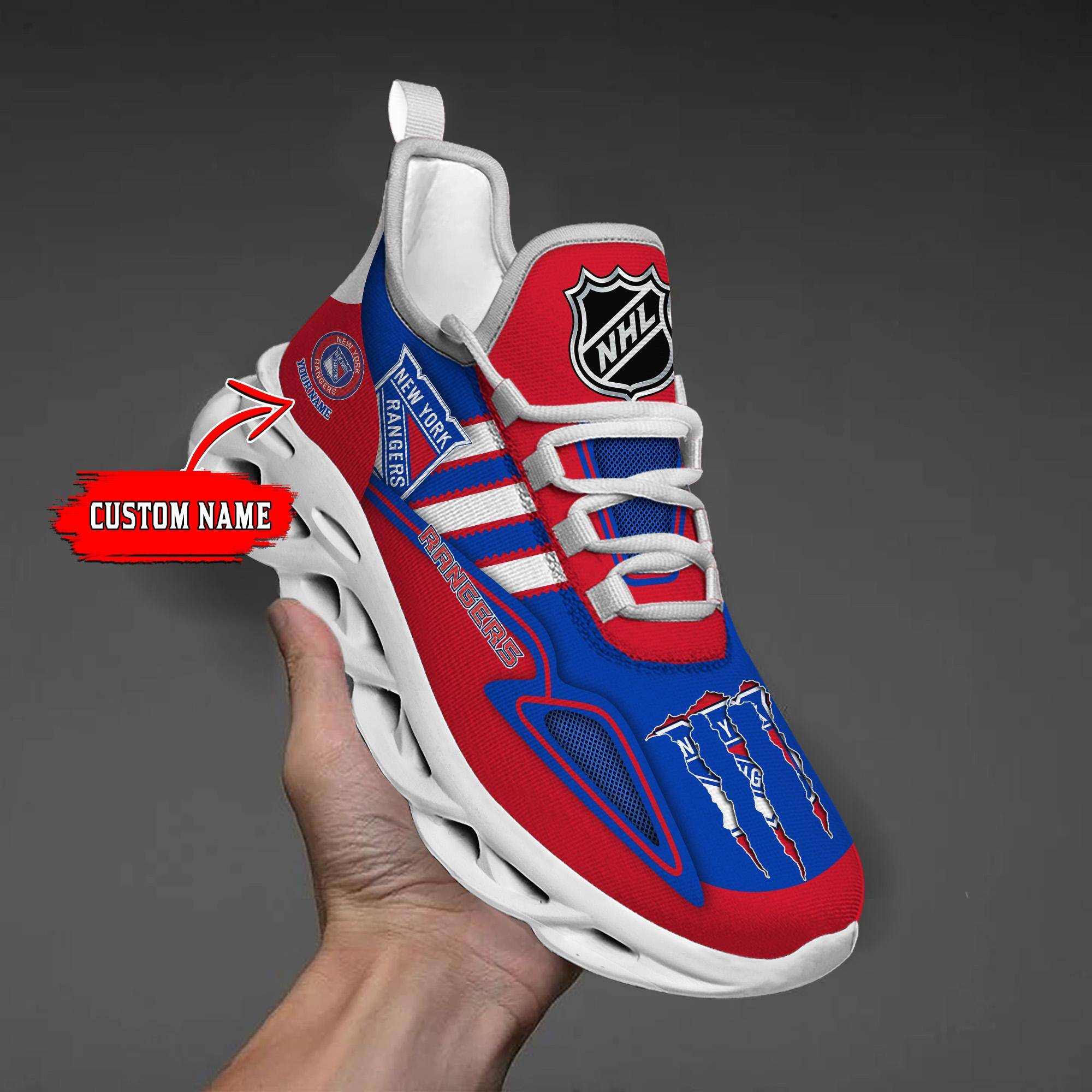 nordmerch new york rangers max soul shoes sneakers for men and women j724s