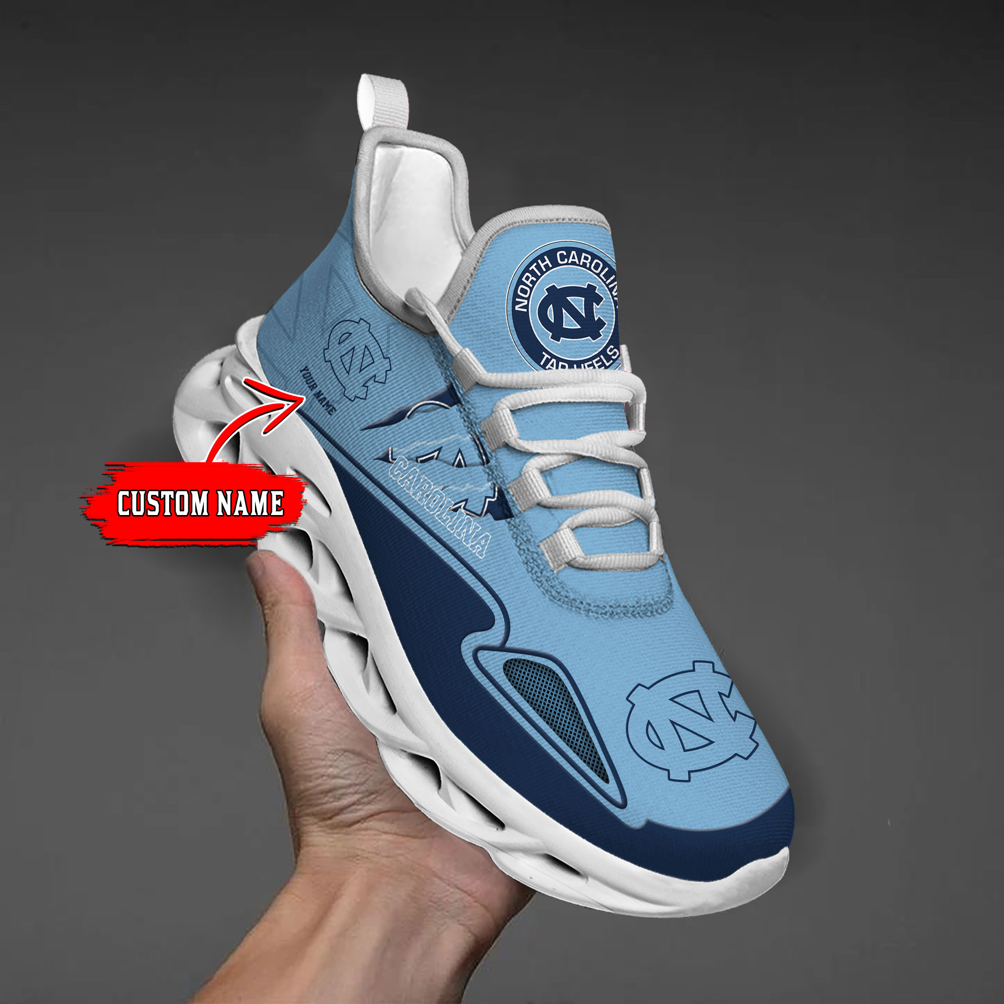 nordmerch north carolina tar heels max soul shoes sneakers for men and women bw4bg