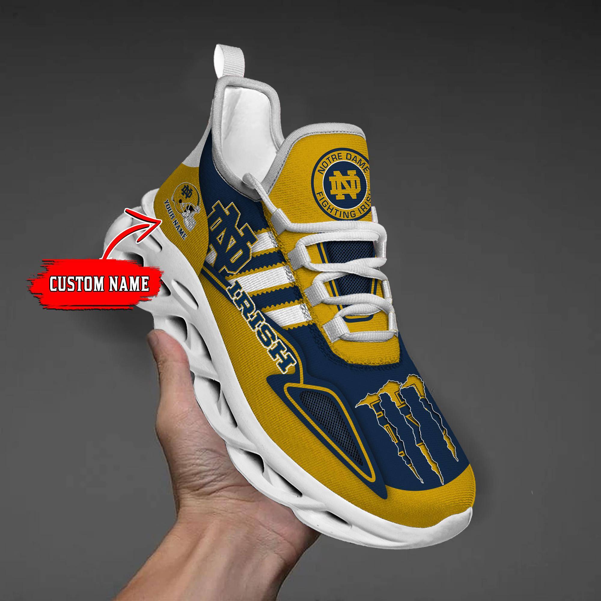 nordmerch notre dame fighting irish max soul shoes sneakers for men and women fshtl