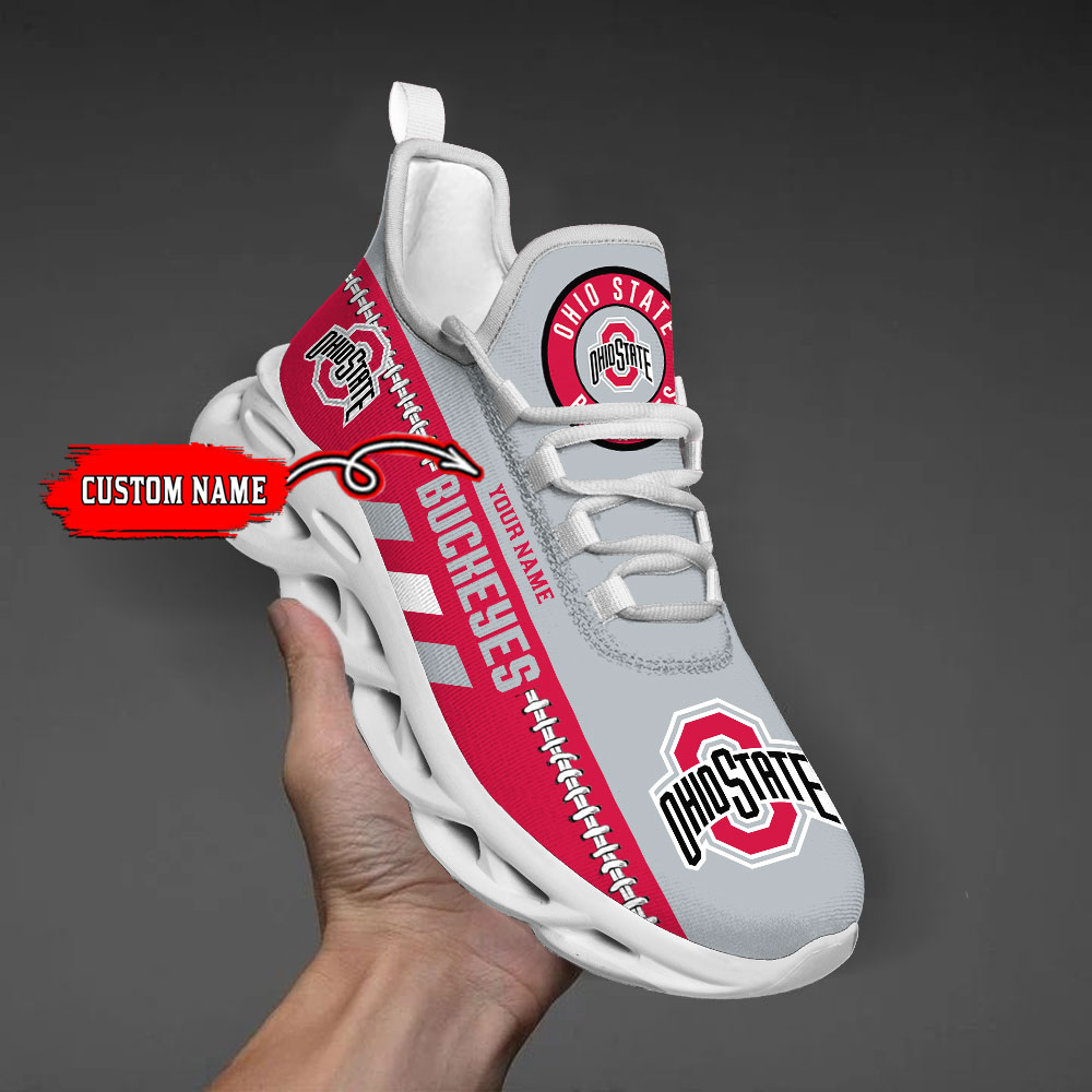 nordmerch ohio state buckeyes max soul shoes sneakers for men and women nzhyo