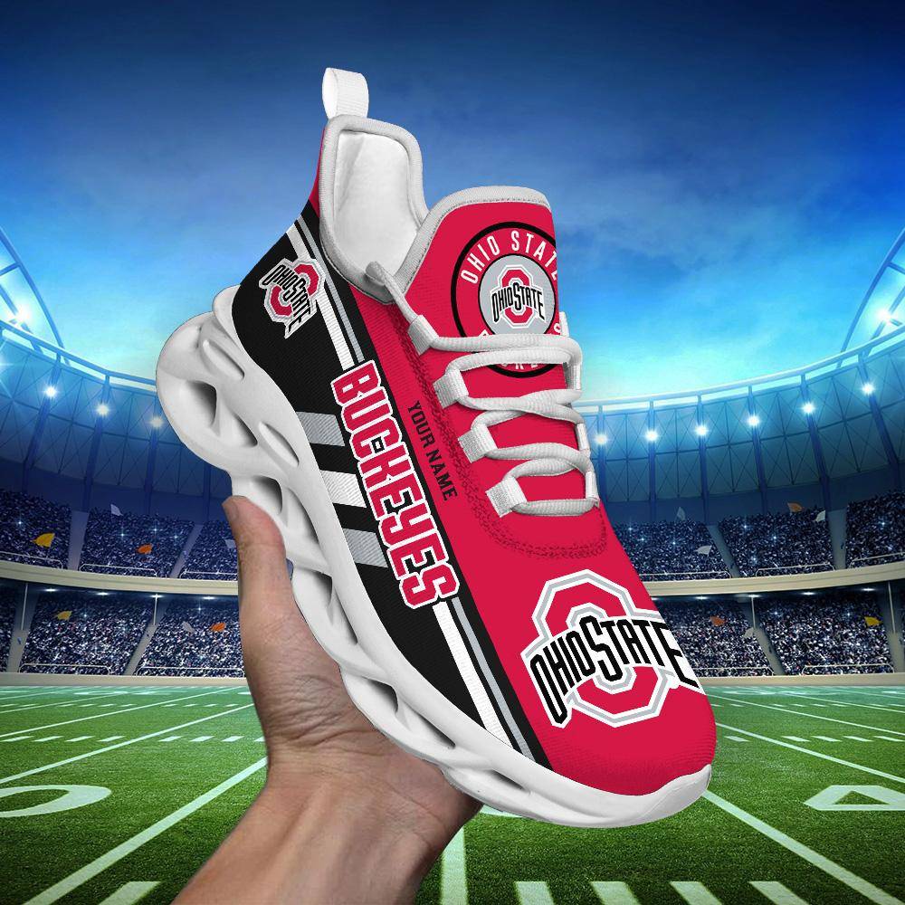 nordmerch ohio state buckeyes max soul shoes sneakers for men and women vs1ch