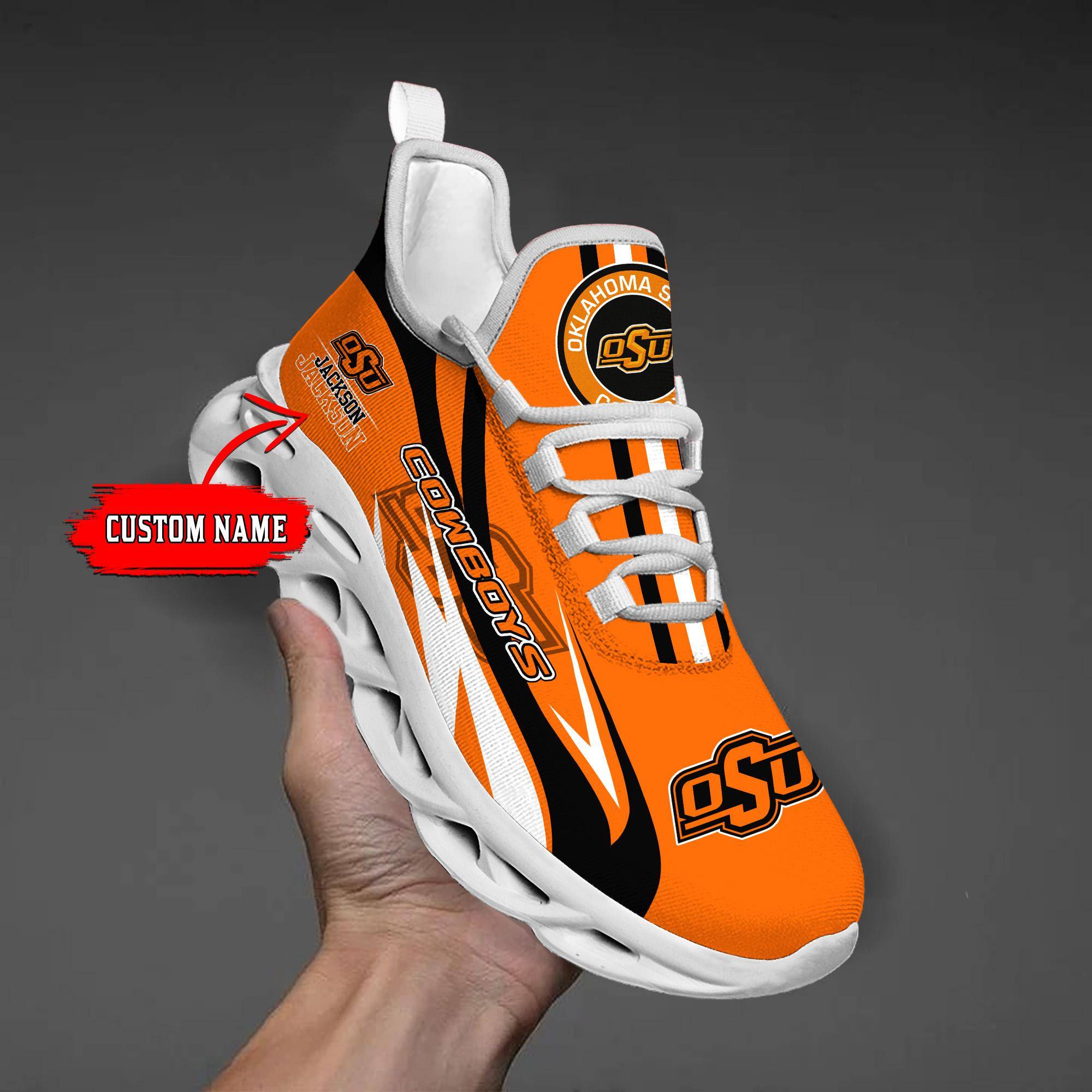 nordmerch oklahoma state cowboys max soul shoes sneakers for men and women fcxi9