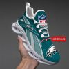 nordmerch philadelphia eagles max soul shoes sneakers for men and women fkdcz