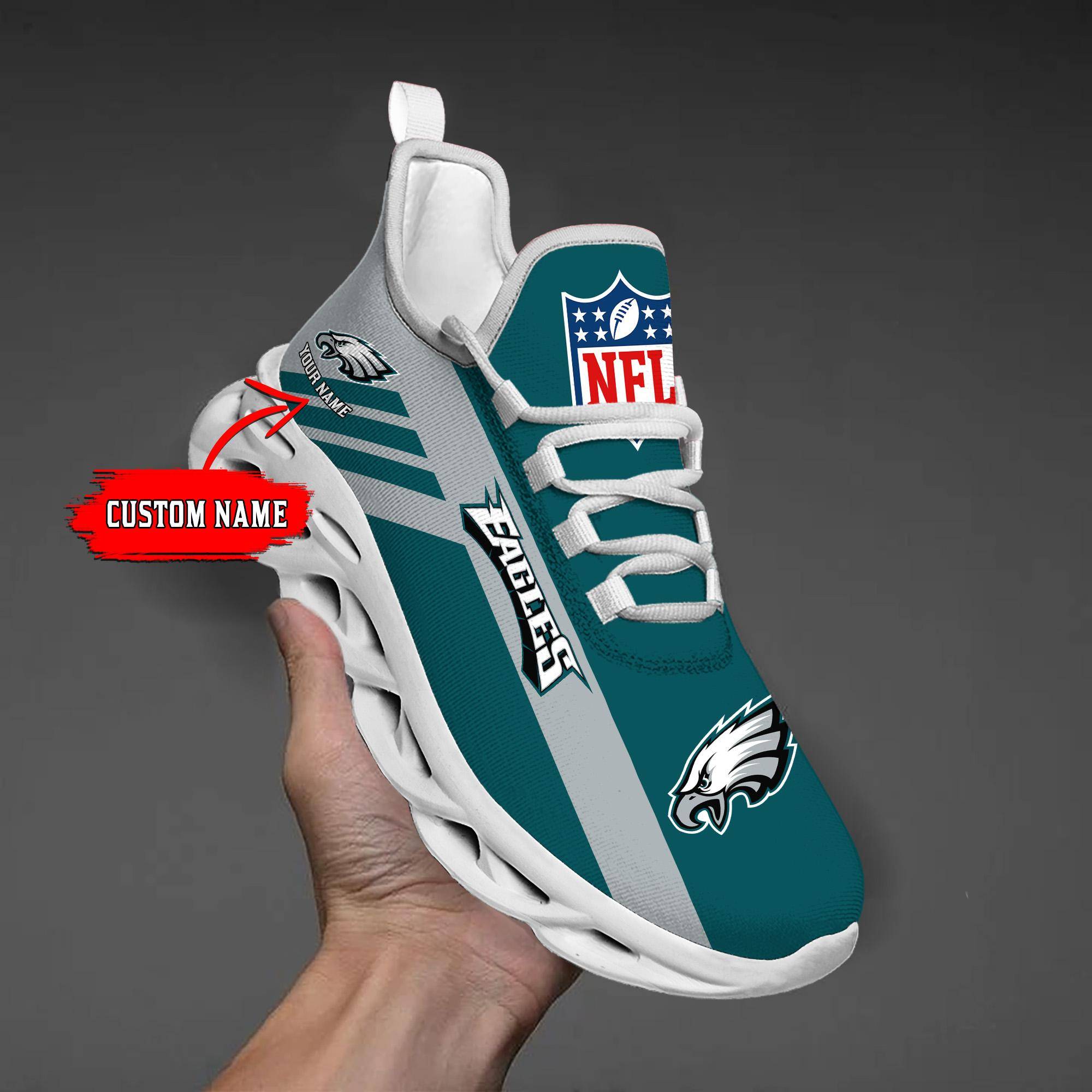 nordmerch philadelphia eagles max soul shoes sneakers for men and women tvin5