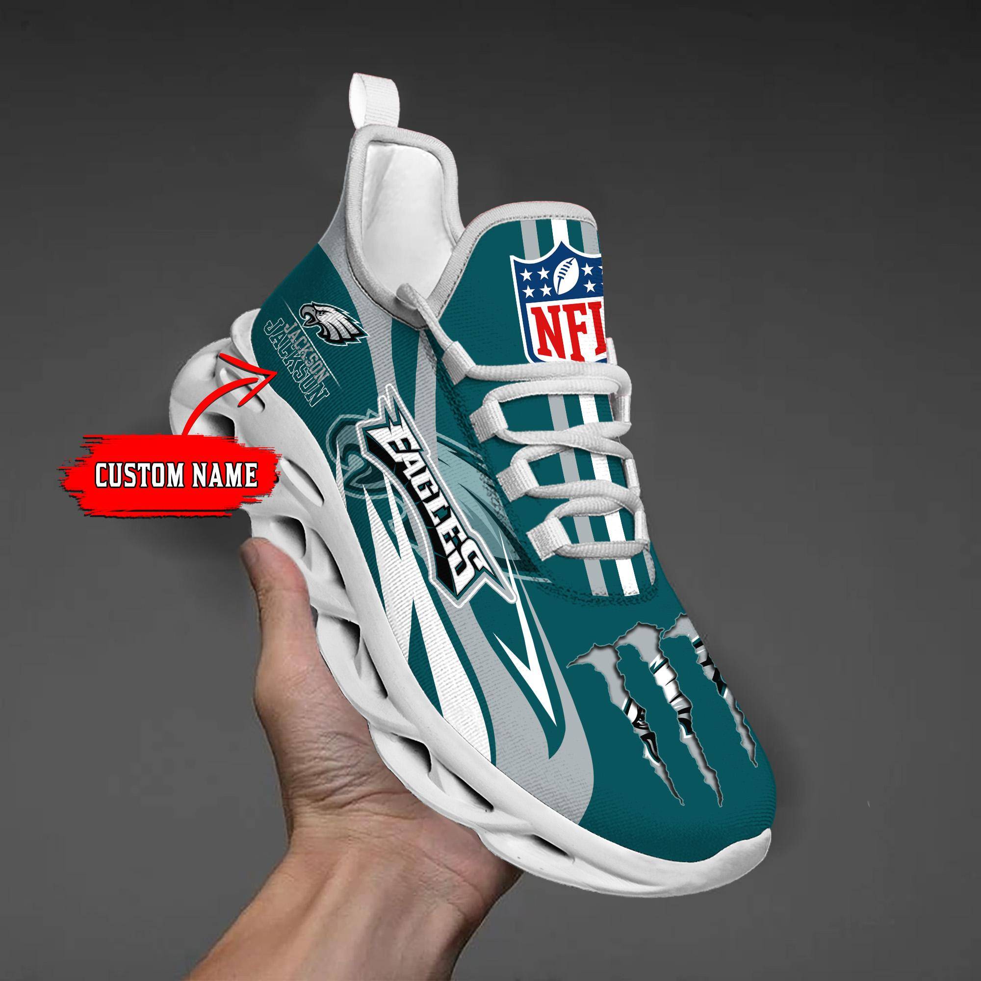 nordmerch philadelphia eagles max soul shoes sneakers for men and women xra6l