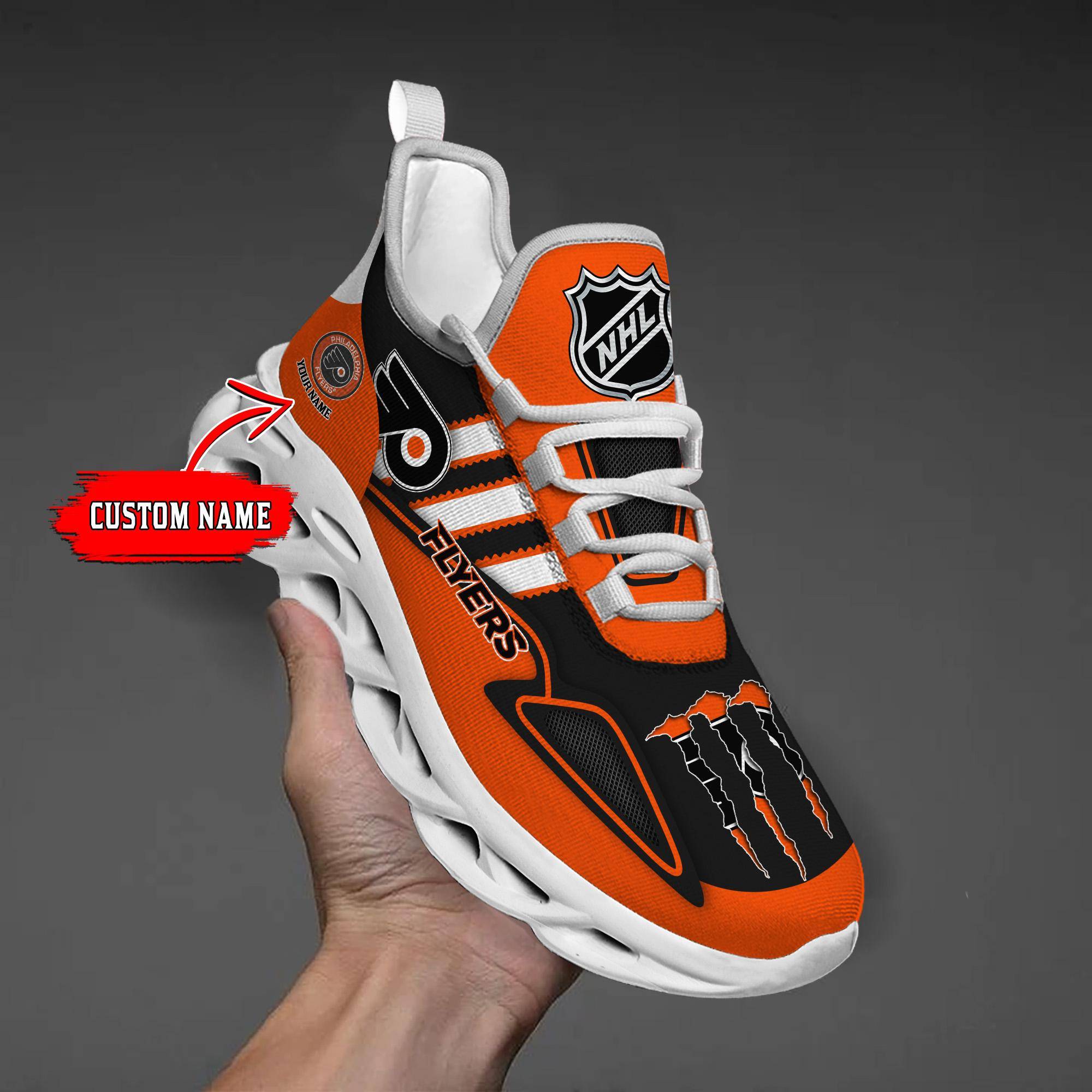 nordmerch philadelphia flyers max soul shoes sneakers for men and women otxww