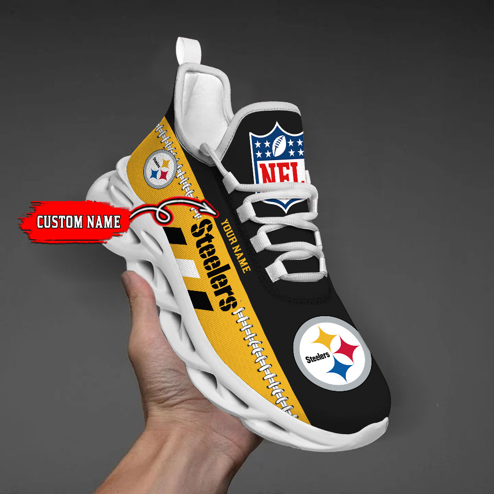 nordmerch pittsburgh steelers max soul shoes sneakers for men and women 6hbka