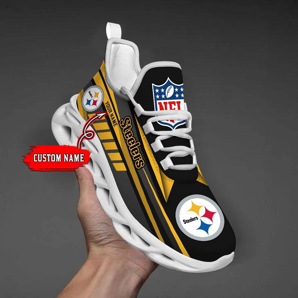 nordmerch pittsburgh steelers max soul shoes sneakers for men and women 7ezsr