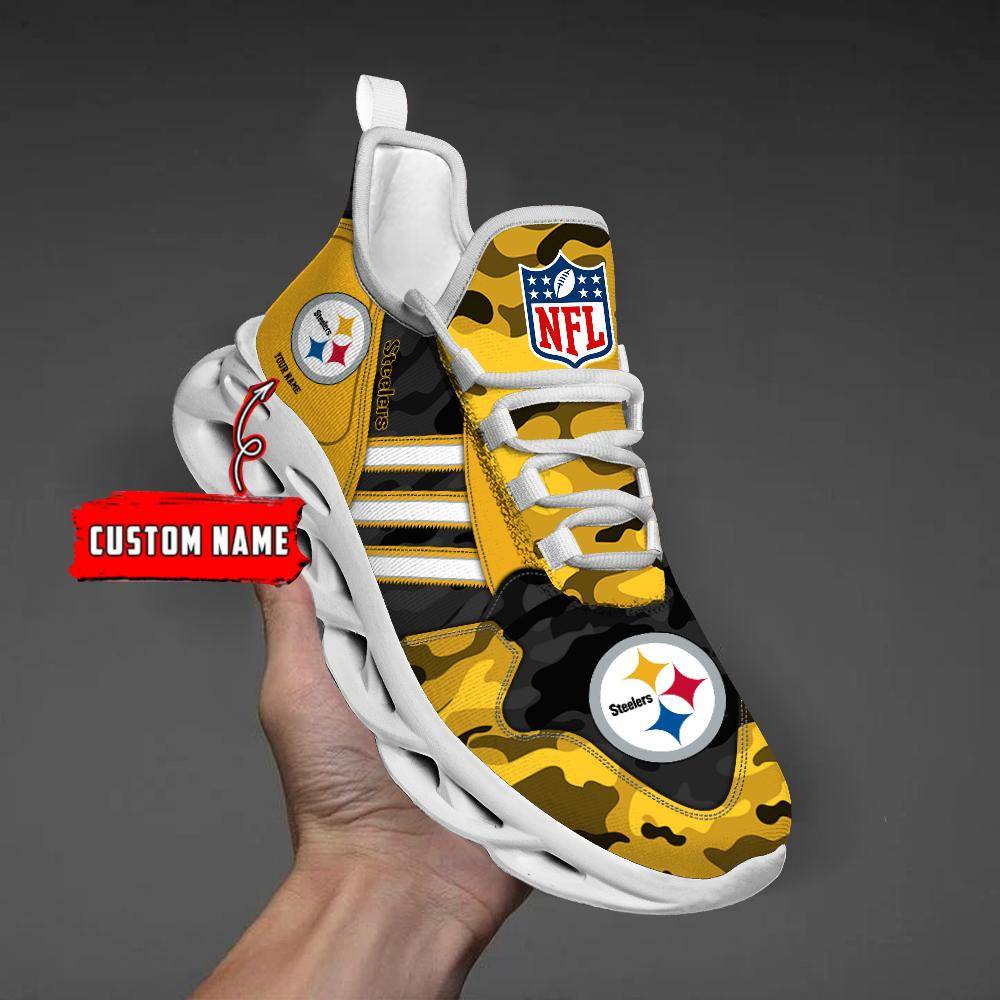 nordmerch pittsburgh steelers max soul shoes sneakers for men and women ahopt