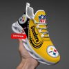 nordmerch pittsburgh steelers max soul shoes sneakers for men and women kxewz