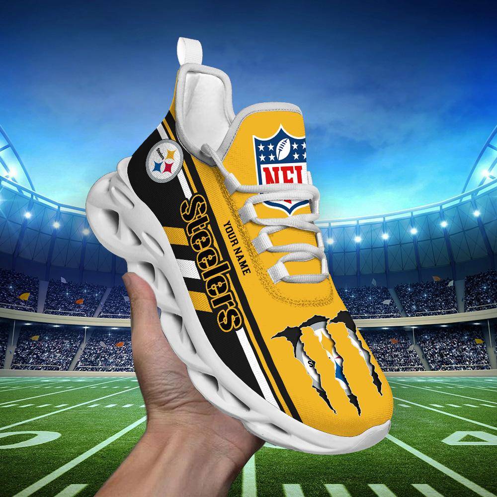 nordmerch pittsburgh steelers max soul shoes sneakers for men and women moezv