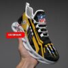 nordmerch pittsburgh steelers max soul shoes sneakers for men and women x8dzl