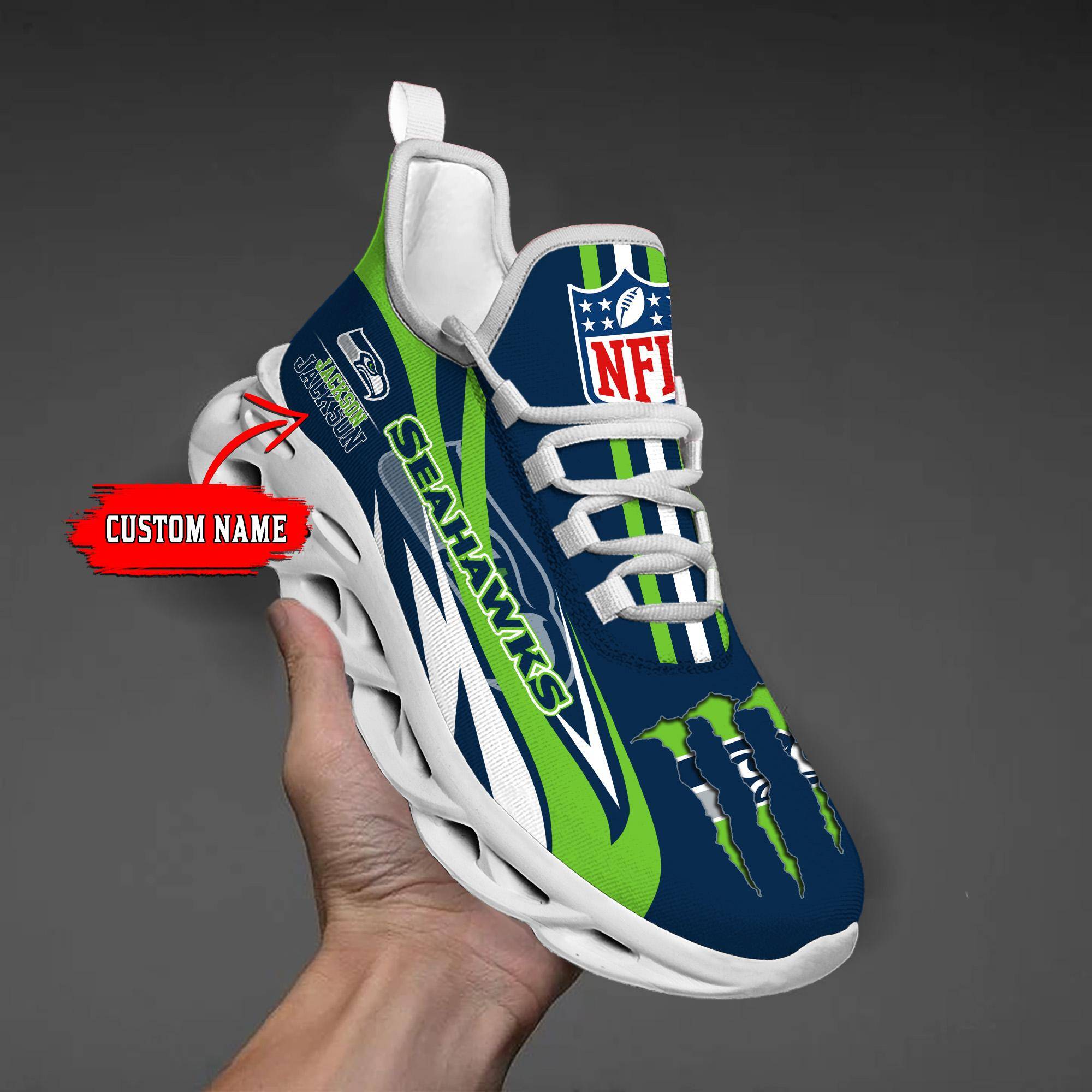 nordmerch seattle seahawks max soul shoes sneakers for men and women can2c