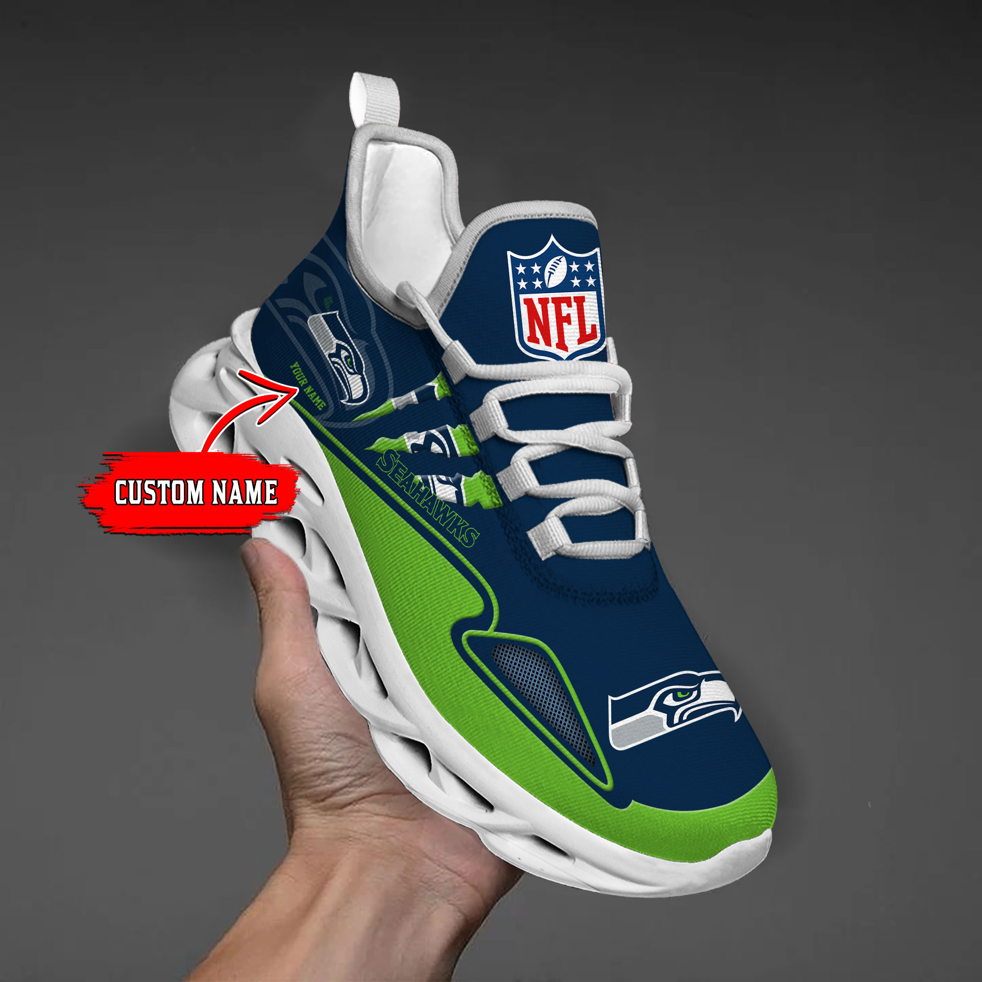 nordmerch seattle seahawks max soul shoes sneakers for men and women p9mak