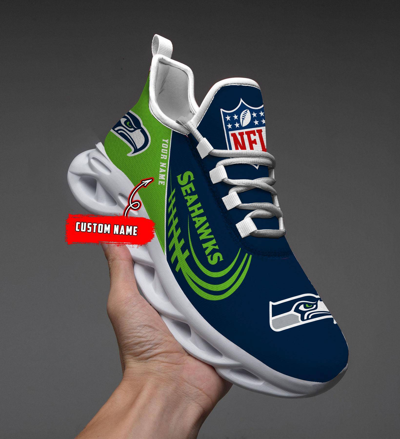 nordmerch seattle seahawks max soul shoes sneakers for men and women wemdu