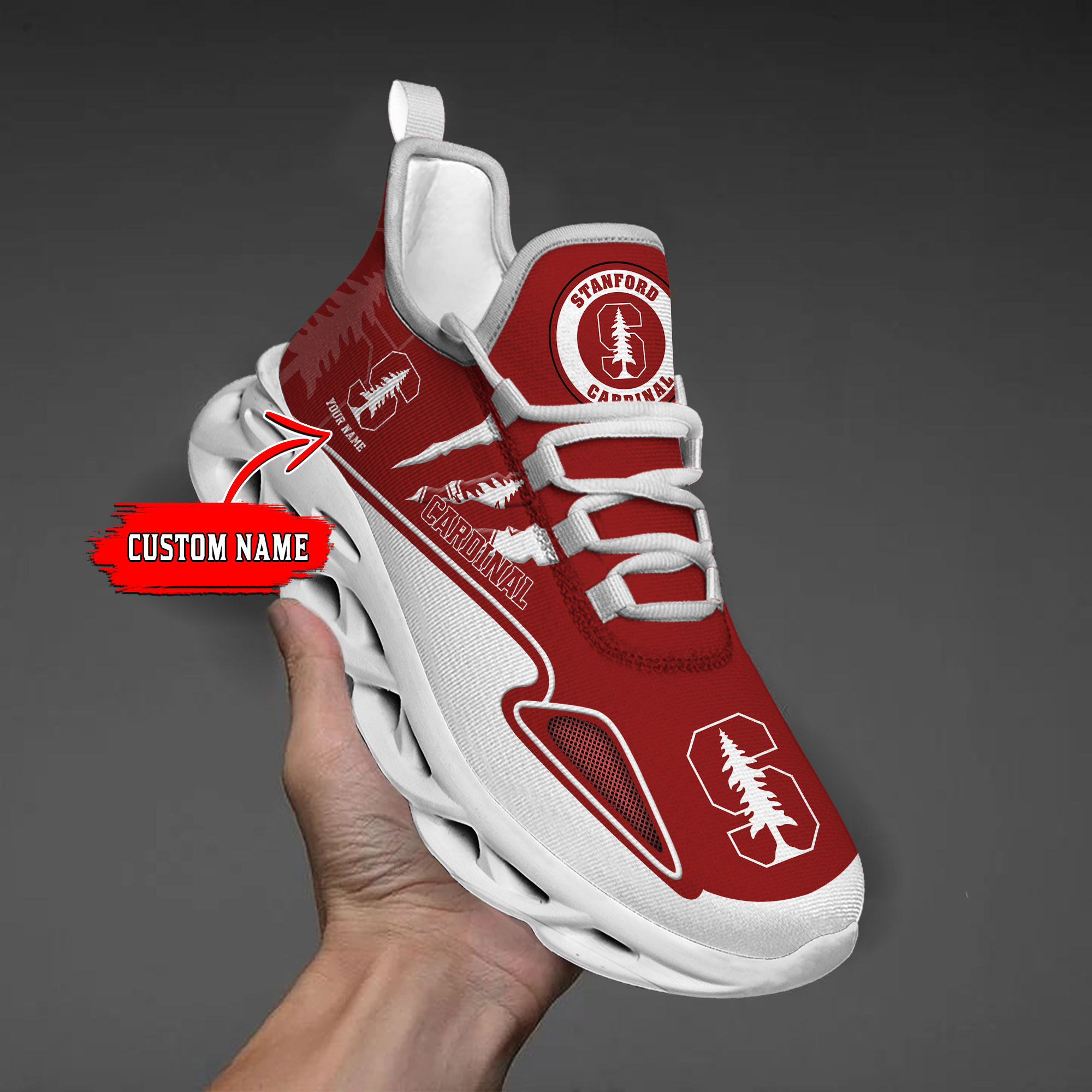 nordmerch stanford cardinal max soul shoes sneakers for men and women ojbmz