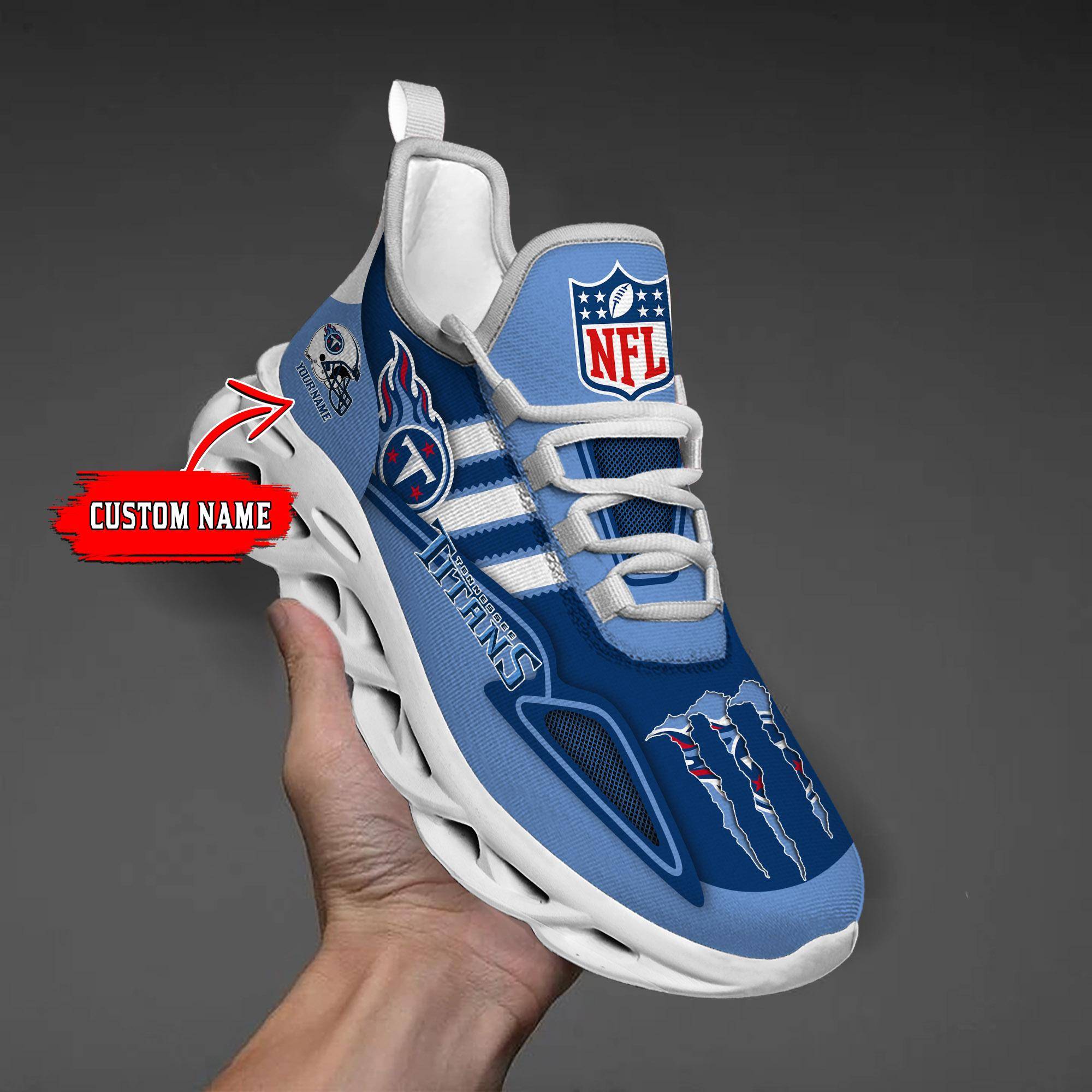 nordmerch tennessee titans max soul shoes sneakers for men and women eb6yz