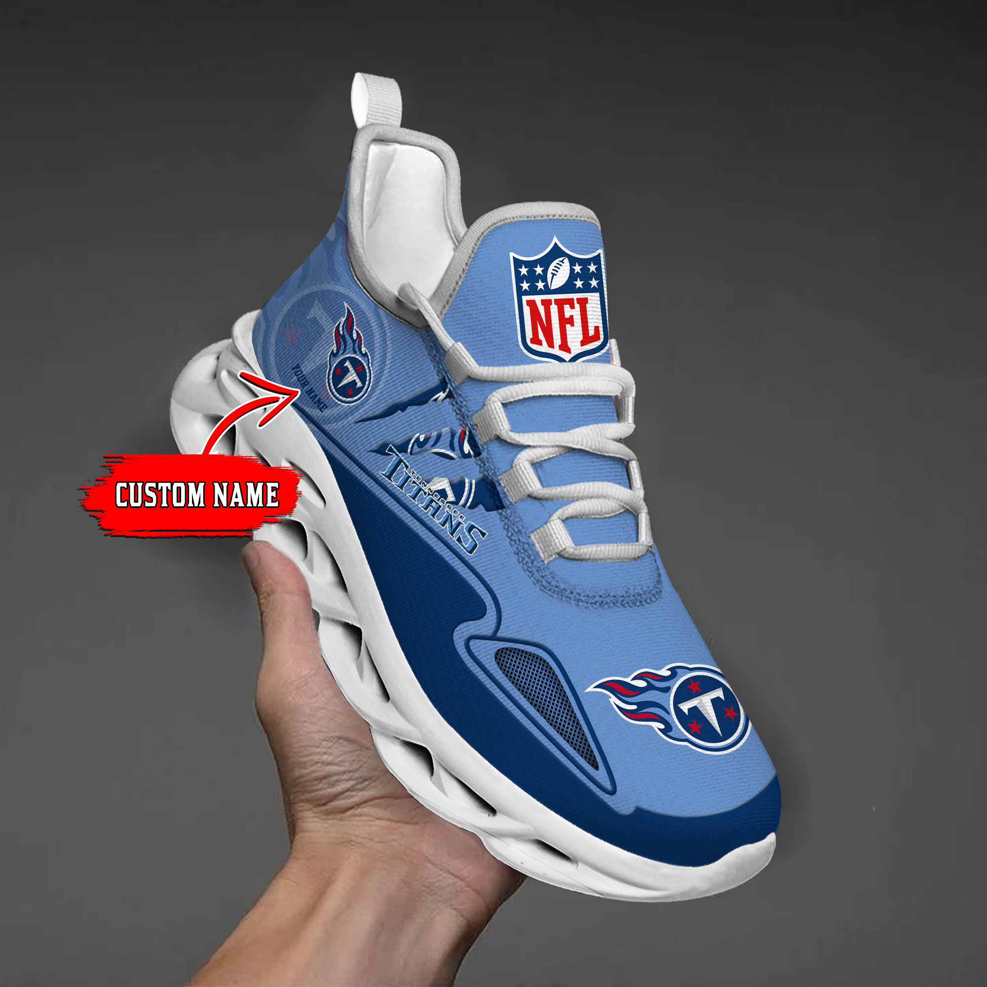 nordmerch tennessee titans max soul shoes sneakers for men and women eftvh