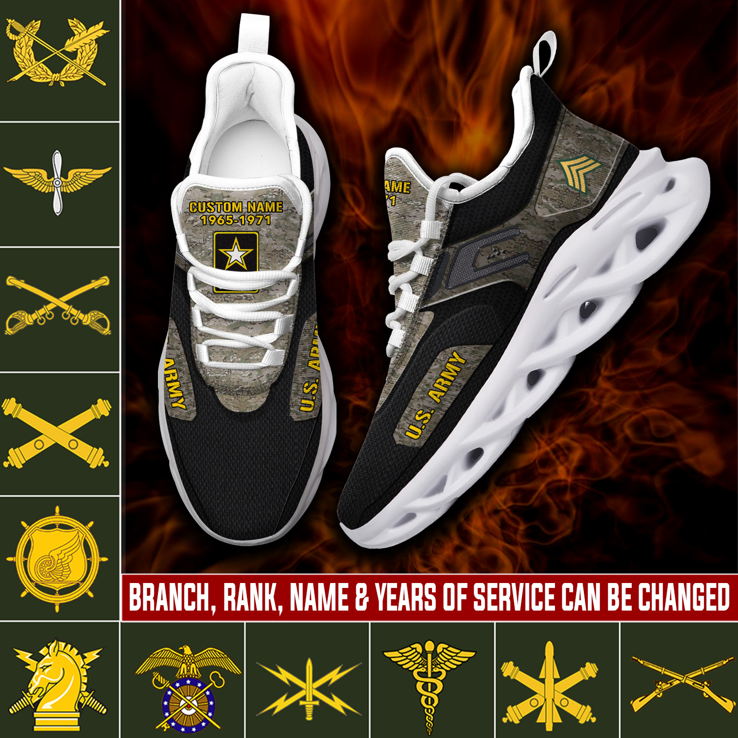 nordmerch us army max soul shoes sneakers for men and women imxi6