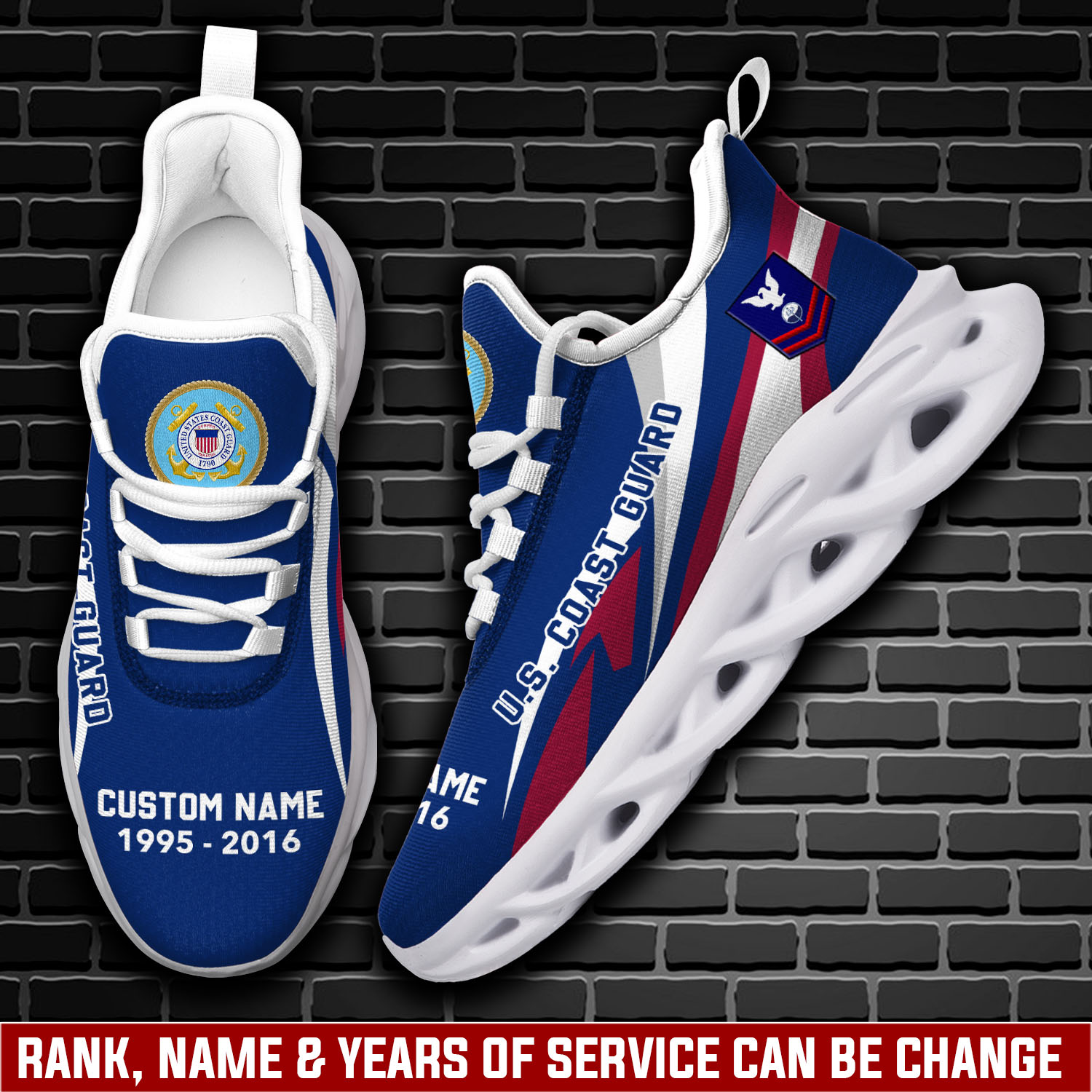 nordmerch us coast guard max soul shoes sneakers for men and women czqqz