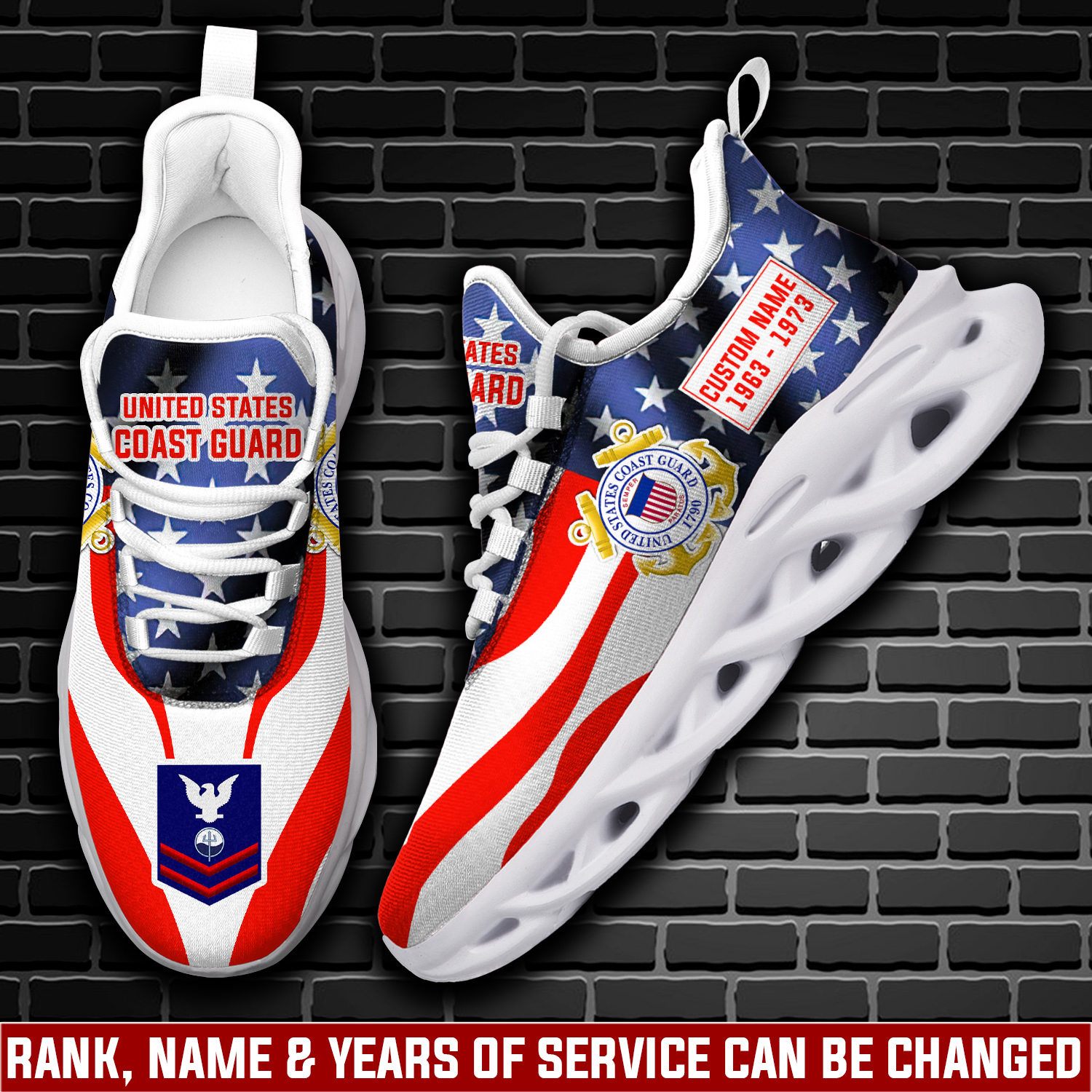 nordmerch us coast guard max soul shoes sneakers for men and women fepoo