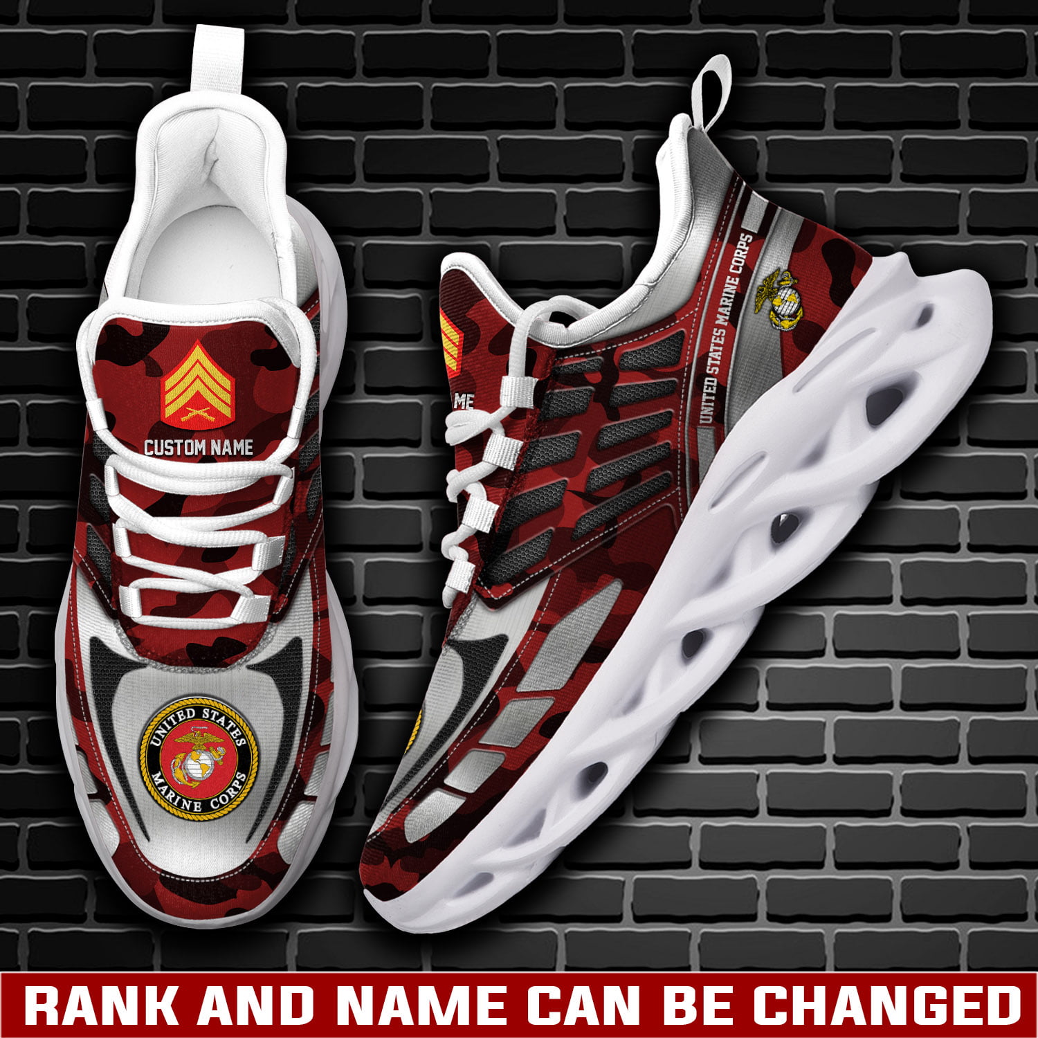 nordmerch us marine corps max soul shoes sneakers for men and women 4bzrl