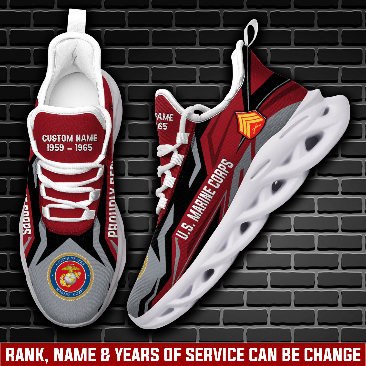 nordmerch us marine corps max soul shoes sneakers for men and women iw0nc