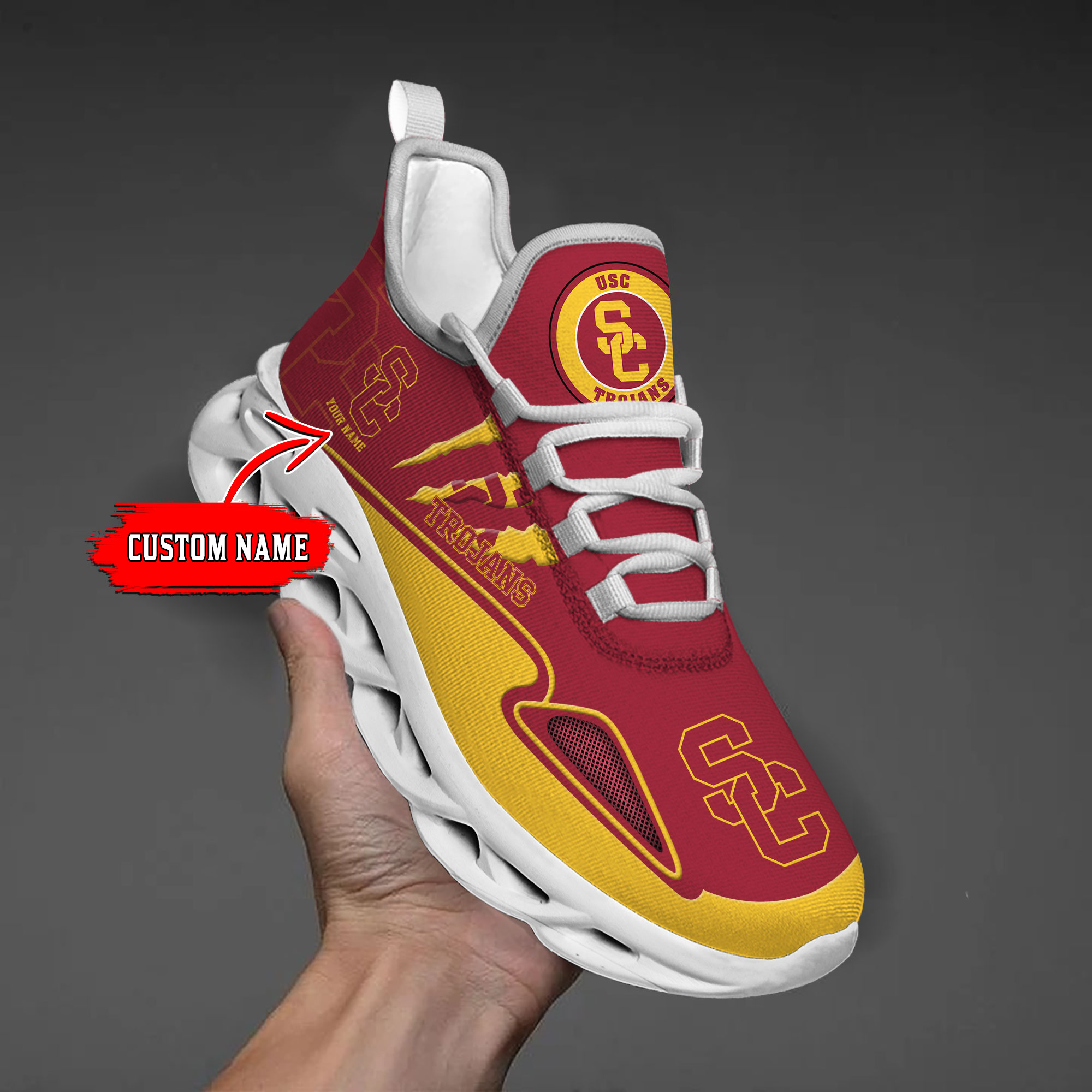 nordmerch usc trojans max soul shoes sneakers for men and women xloge