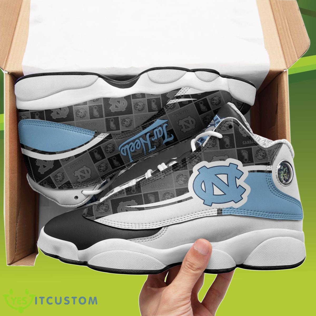 north carolina tar heels air jordan 13 sneakers style gift for men and women