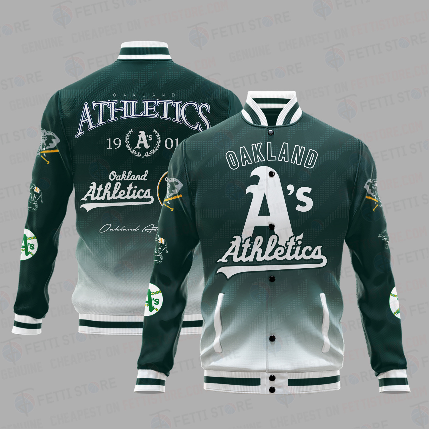 oakland athletics 1901 best mlb vintage baseball varsity jacket baseball jacket all over print sh1 luonx