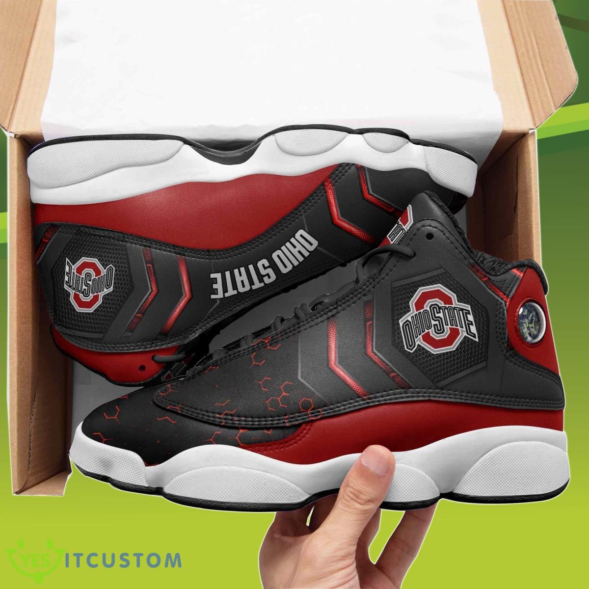 ohio state buckeyes air jordan 13 sneakers best gift for men and women