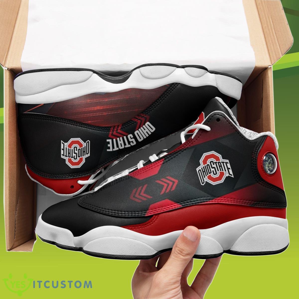 ohio state buckeyes air jordan 13 sneakers style gift for men and women