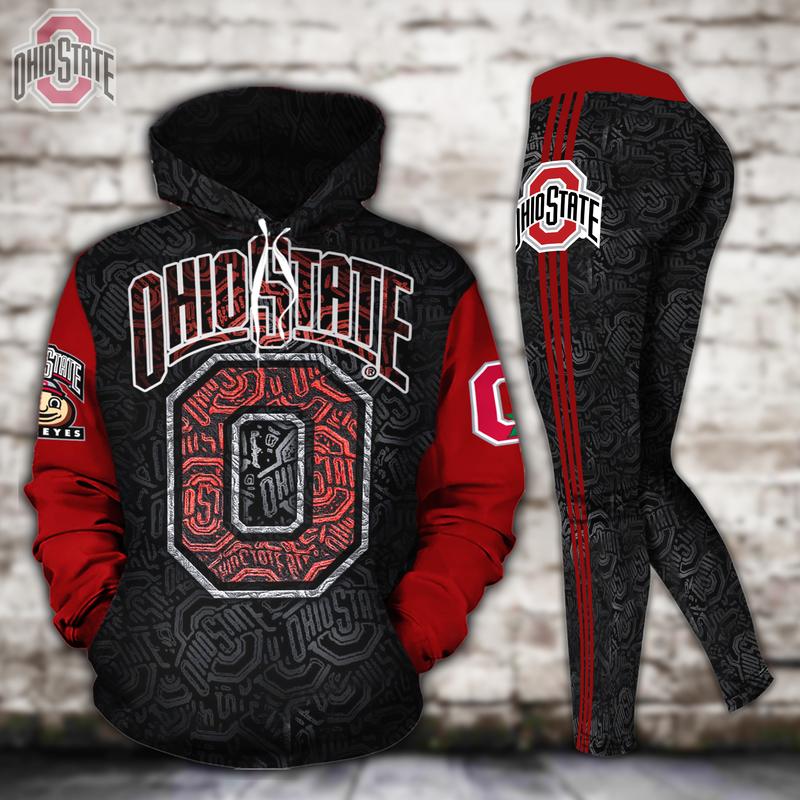 ohio state buckeyes ncaa hoodie leggings sport clothing clothes outfit for women 93 hcstbkld2