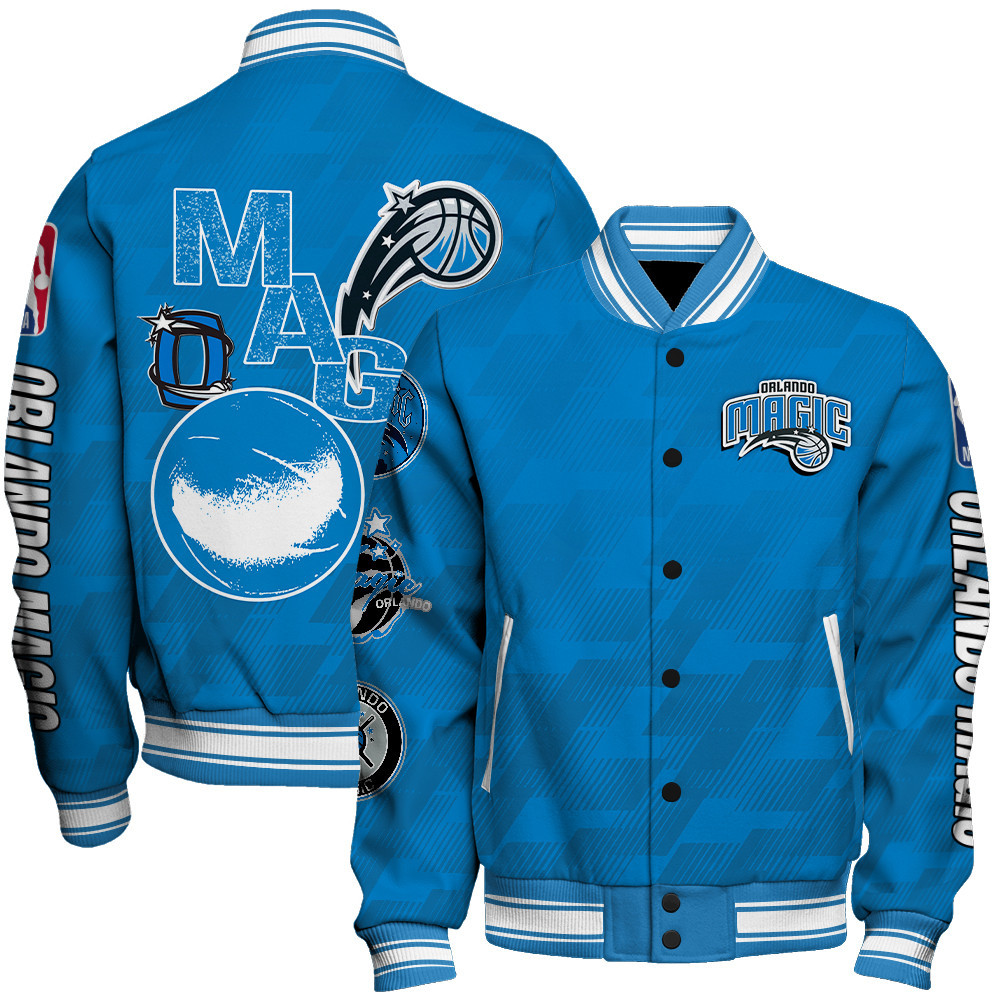 orlando magic new design team color baseball varsity jacket baseball jacket all over print sfat v16 vdslc